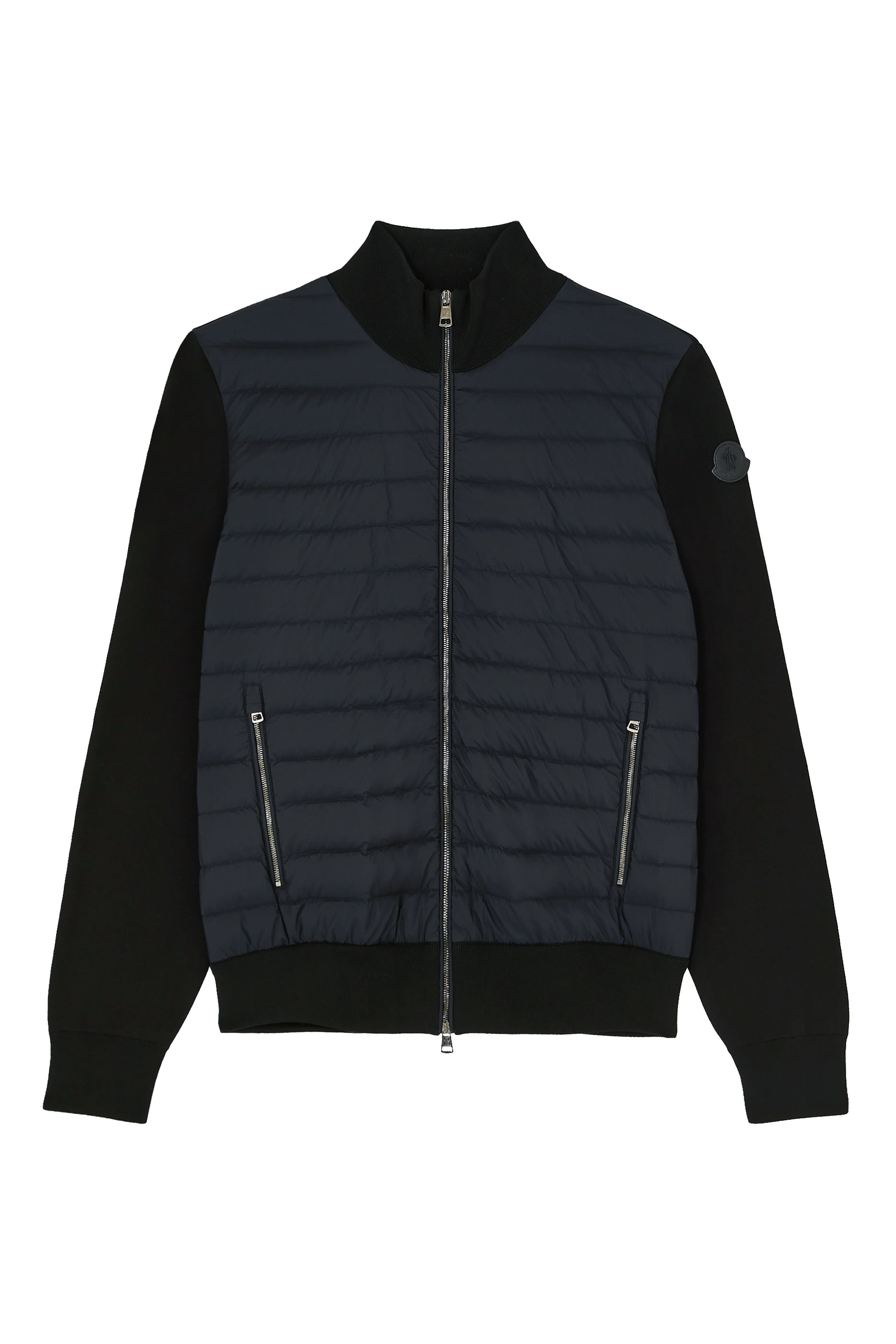 Quilted Tricot Cardigan