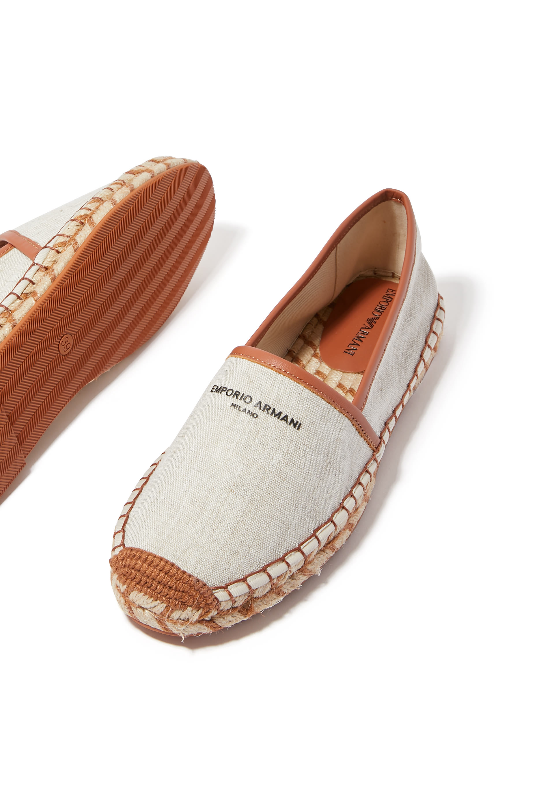 Espadrilles Lines+ Calf Skin Shoes