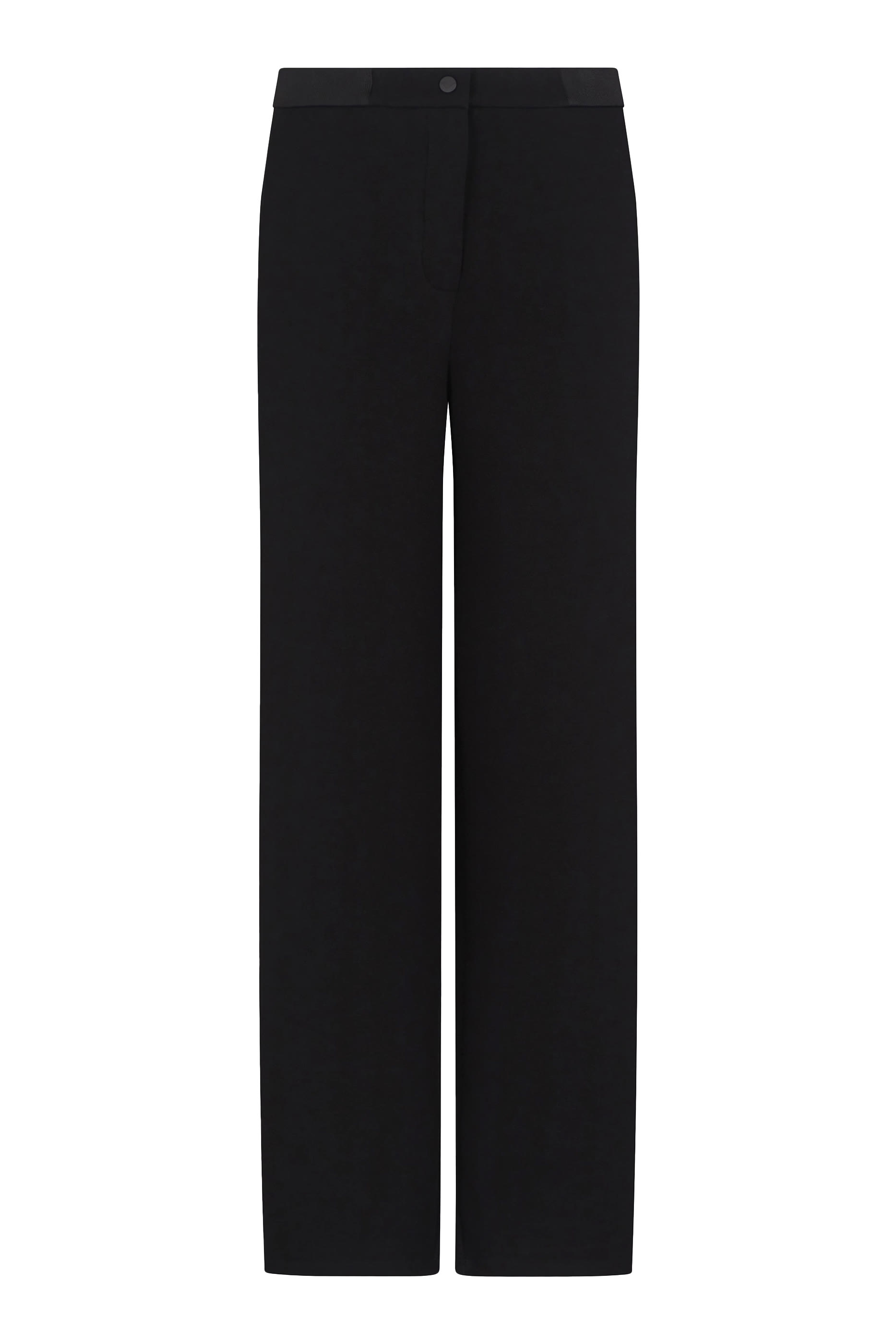 Eagle Print Straight-Leg Trousers