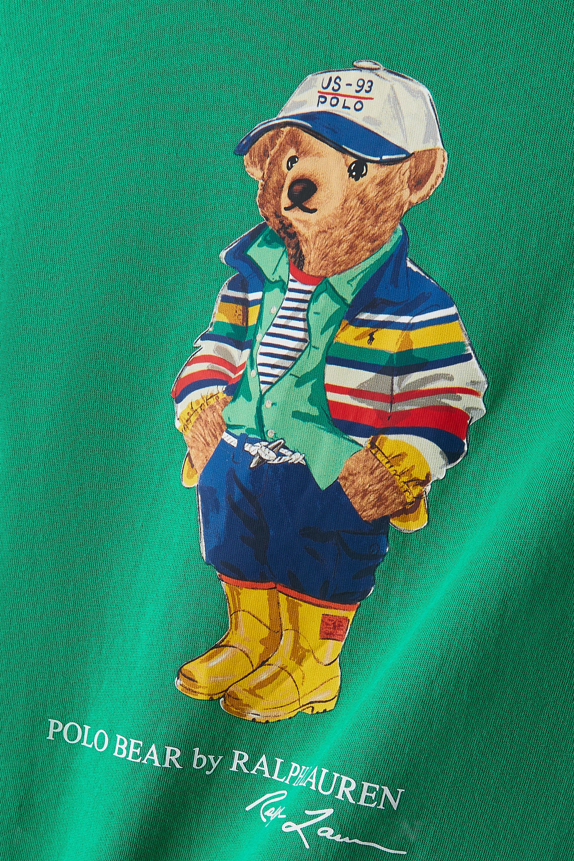 Kids  Polo Bear Cotton Jersey T-Shirt