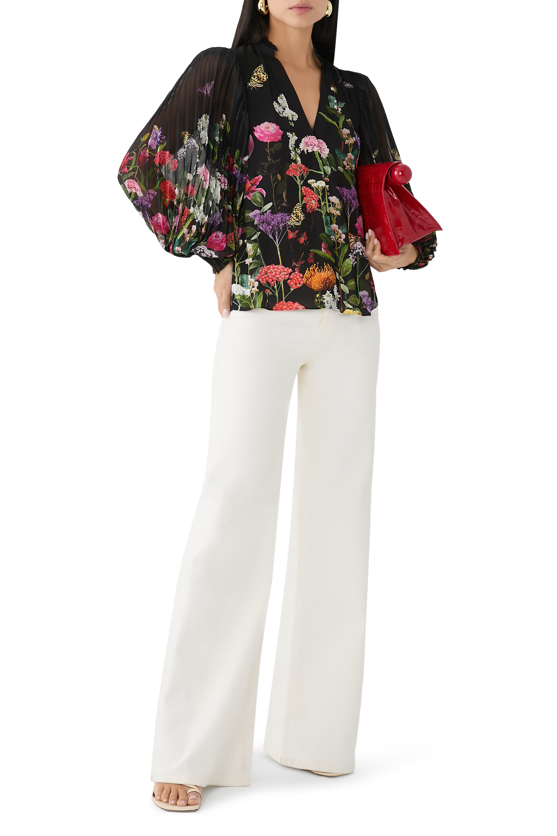 Ilan Floral Print Blouse