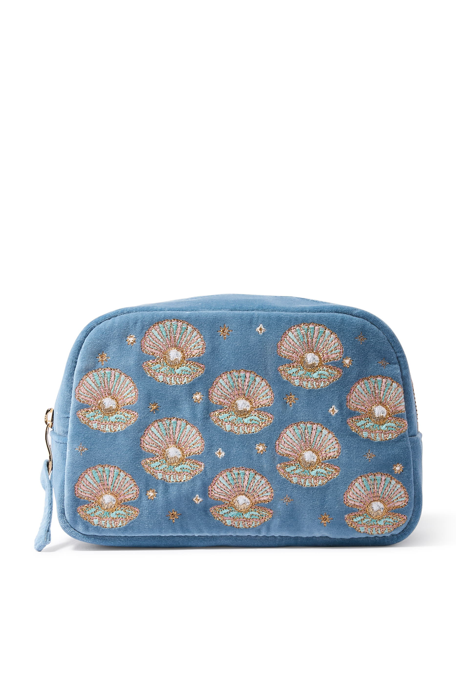 Pearl Shell Makeup Bag  