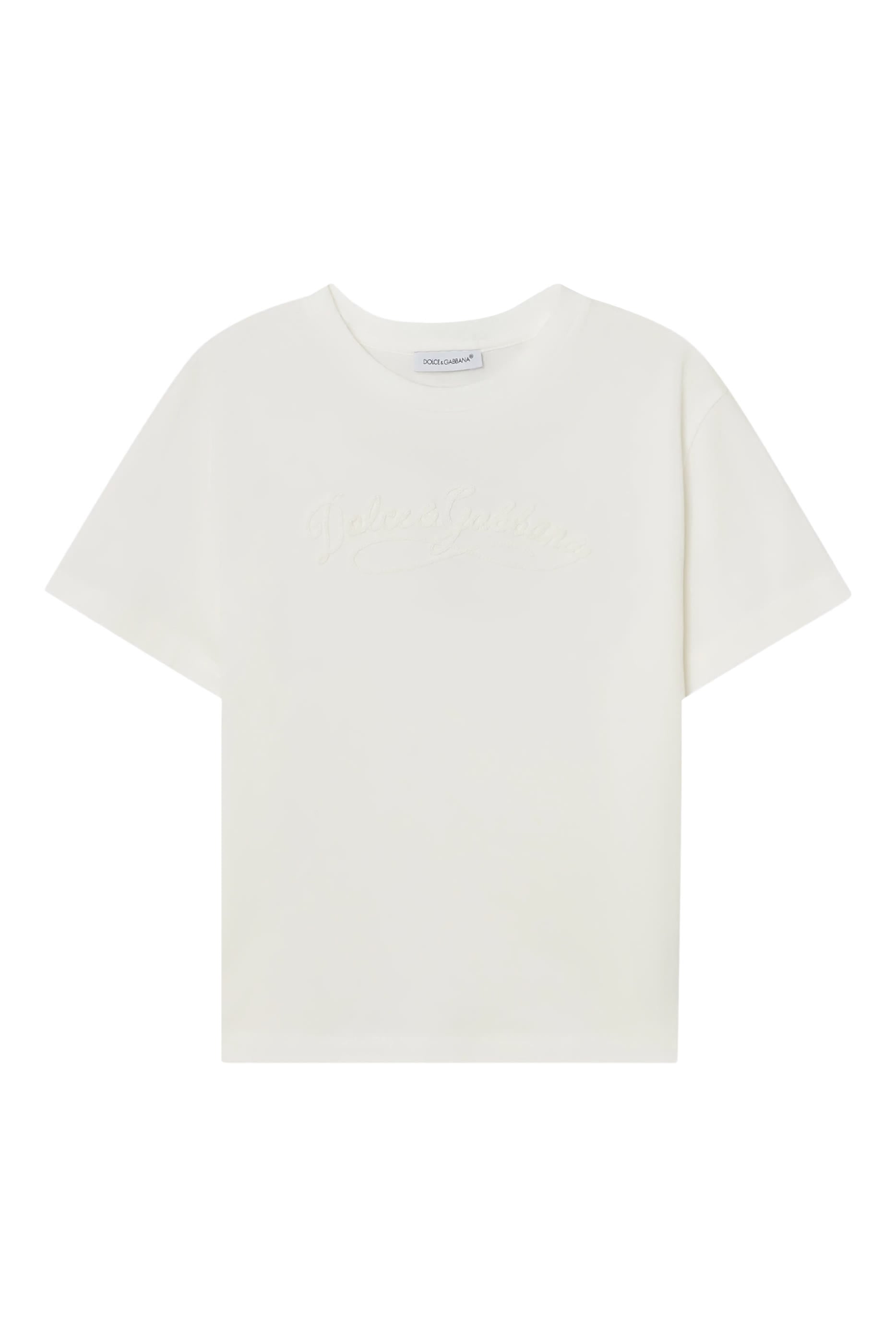 Kids Logo Embroidered T-Shirt