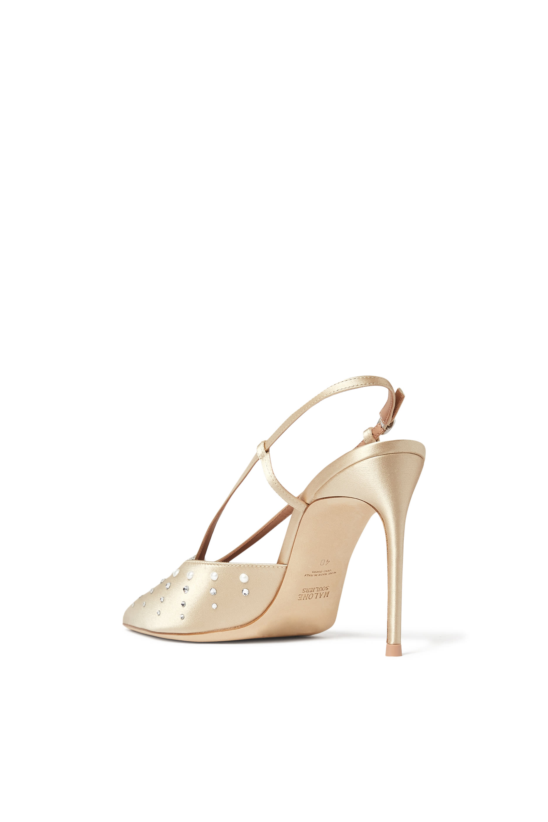 Moore 90 Satin Pumps