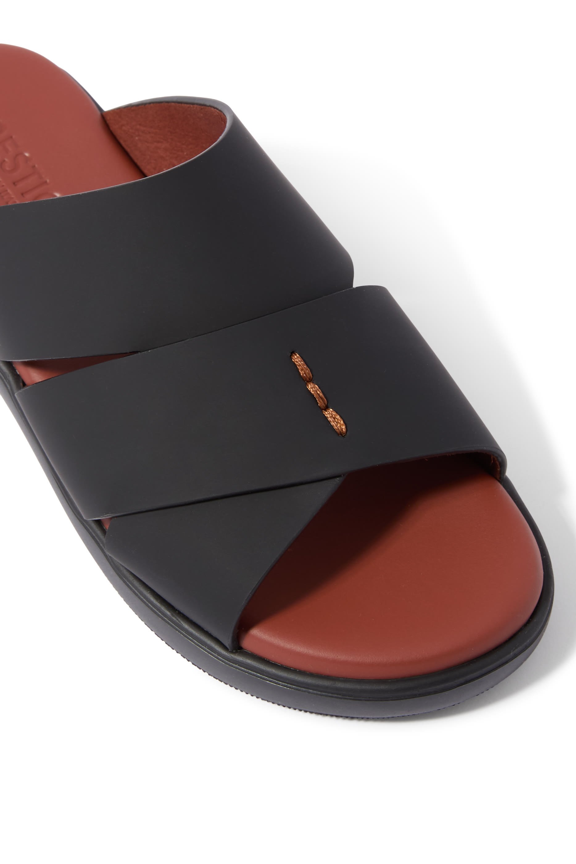 Kids XL3 Soft Nappa Calfskin Leather Sandals