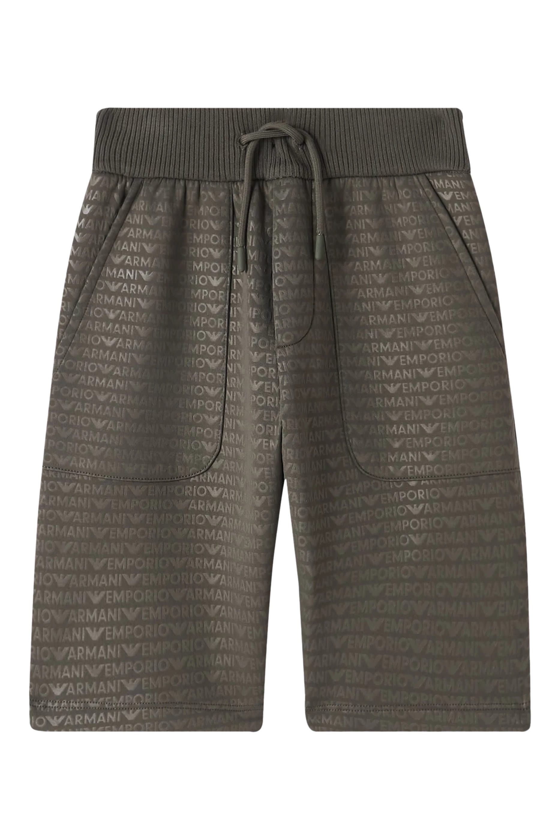 All-Over EA Text Logo Shorts