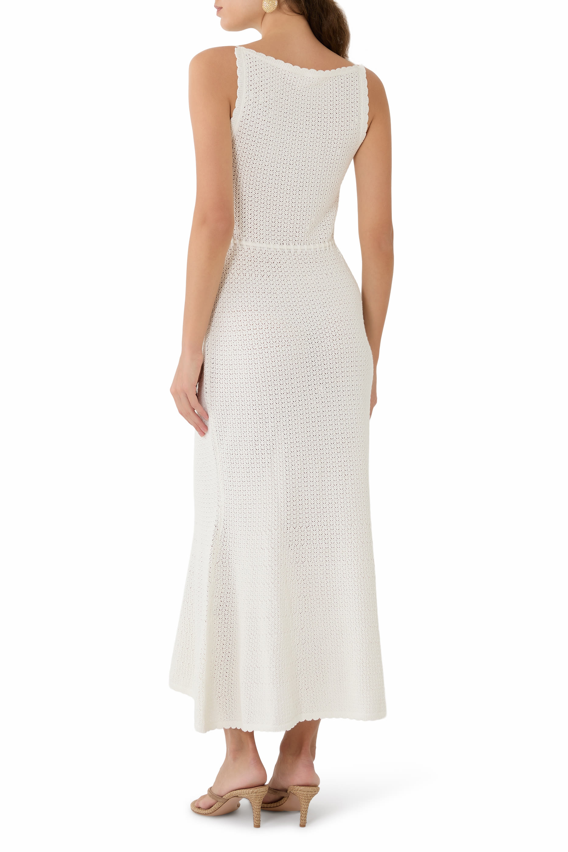  Pointelle Forever Midi Dress