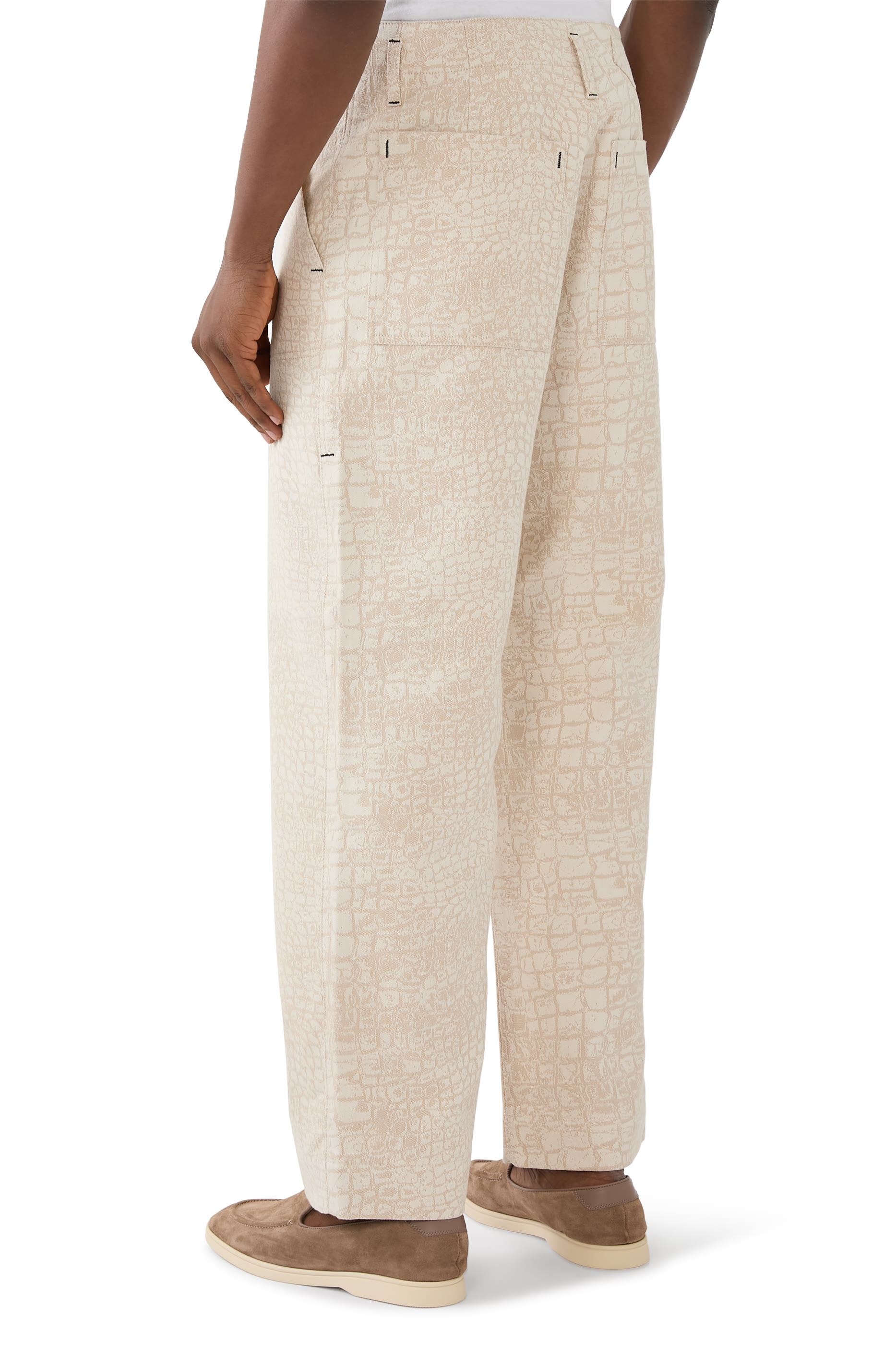 The Fernando De-N&icirc;mes Denim Pants