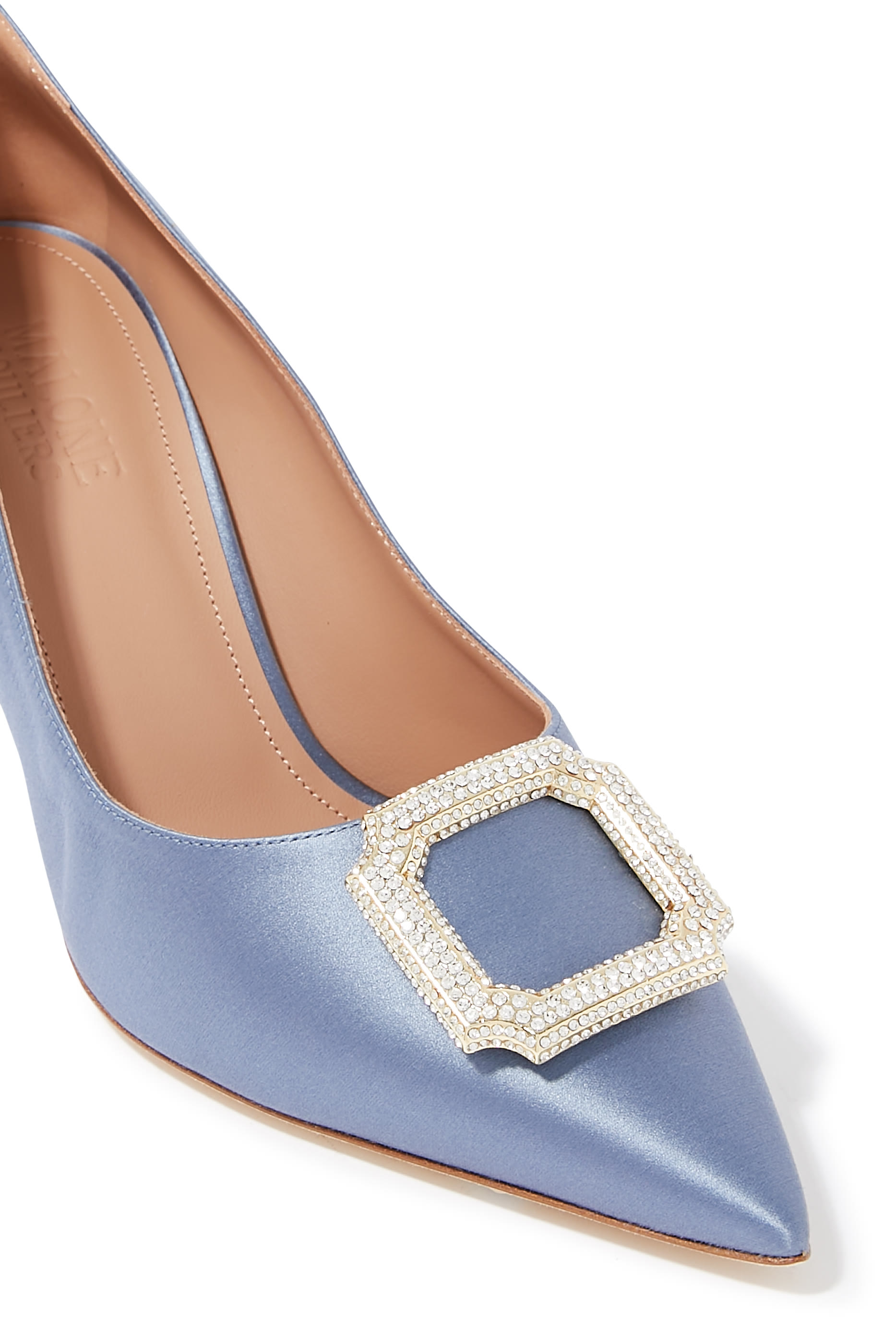 Monroe Satin 70 Slingback Pump