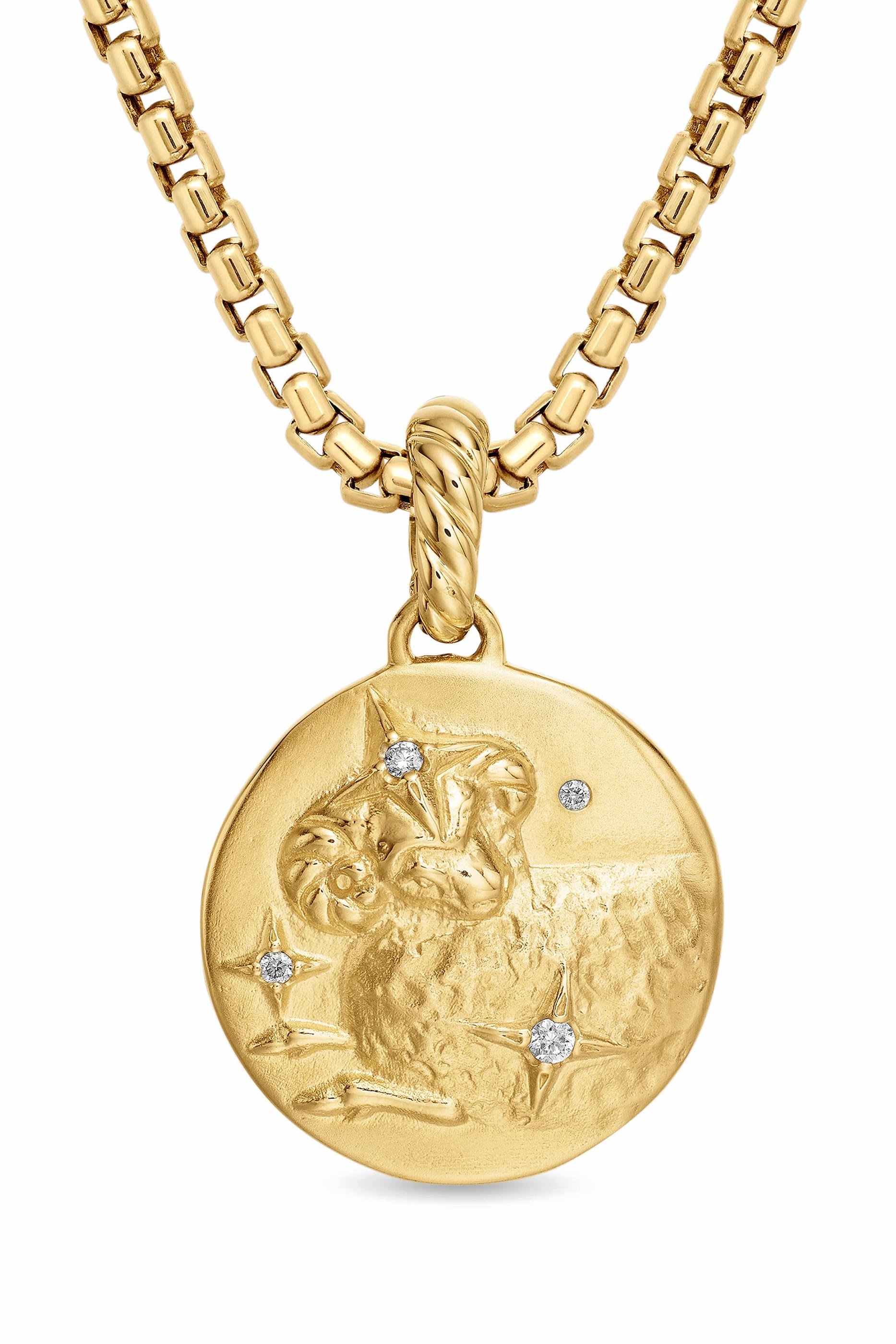 Aries Zodiac Pendant