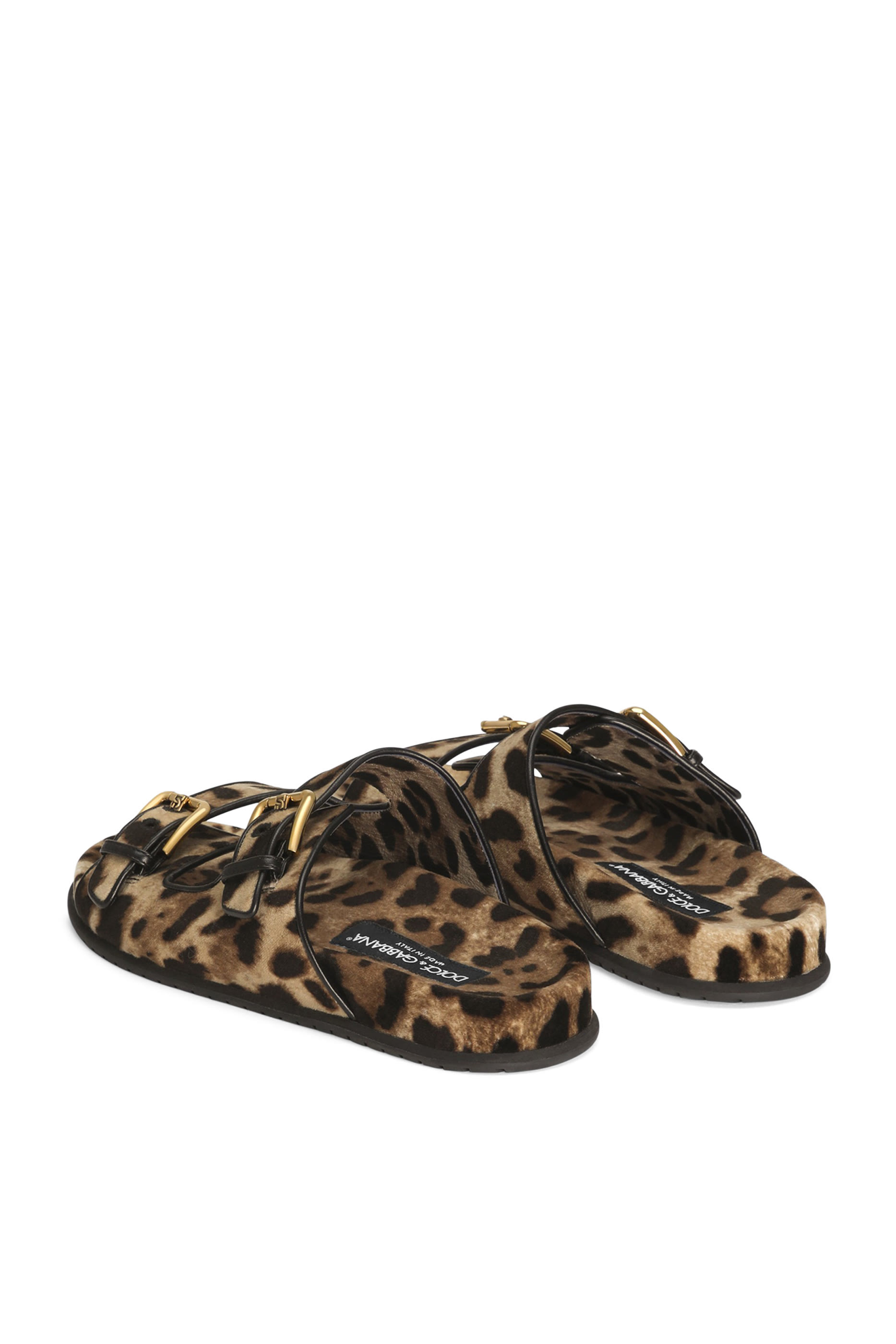 Printed Velvet Sliders