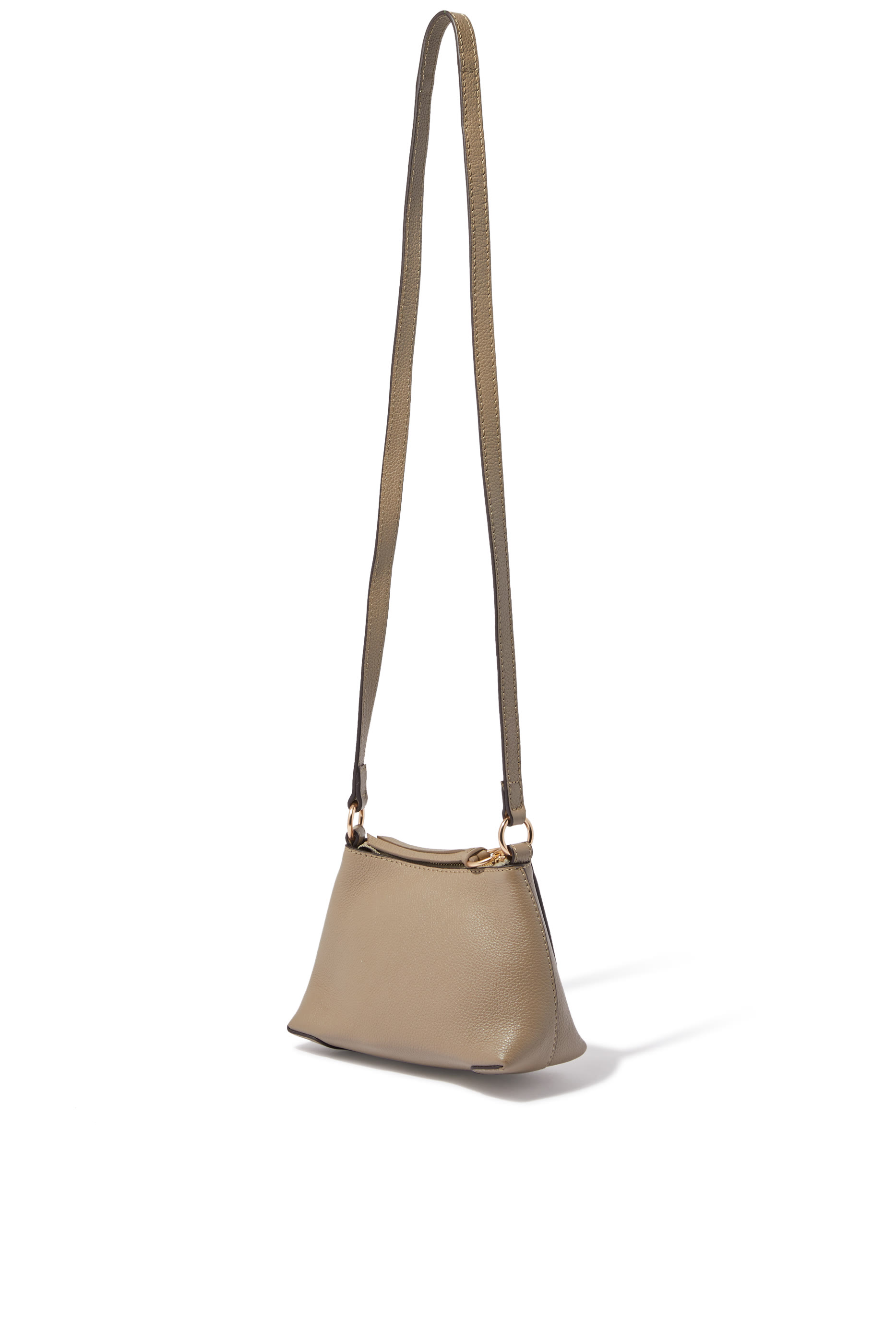 Joan Mini Leather Crossbody Bag