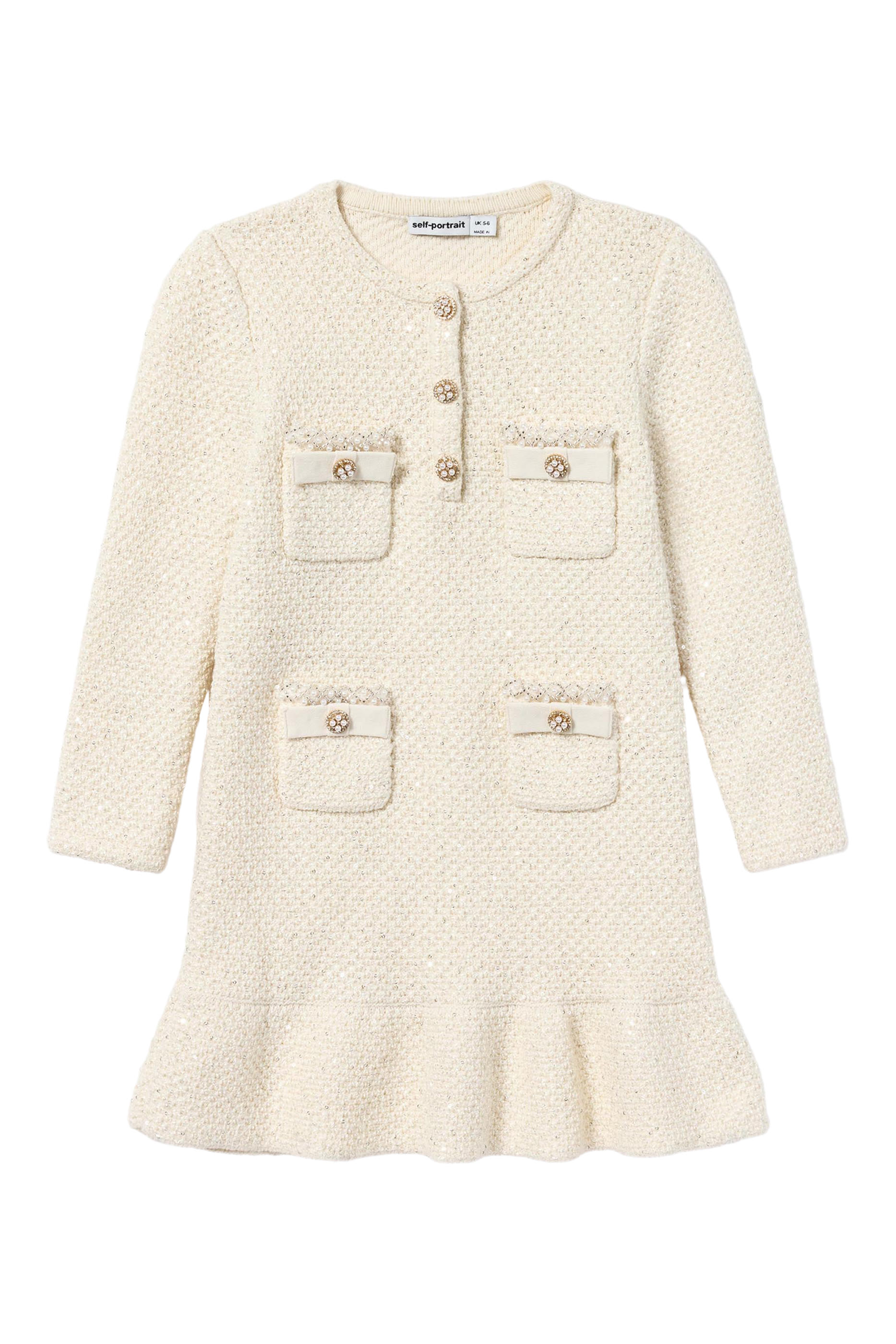 Kids Sequin Knit Dress