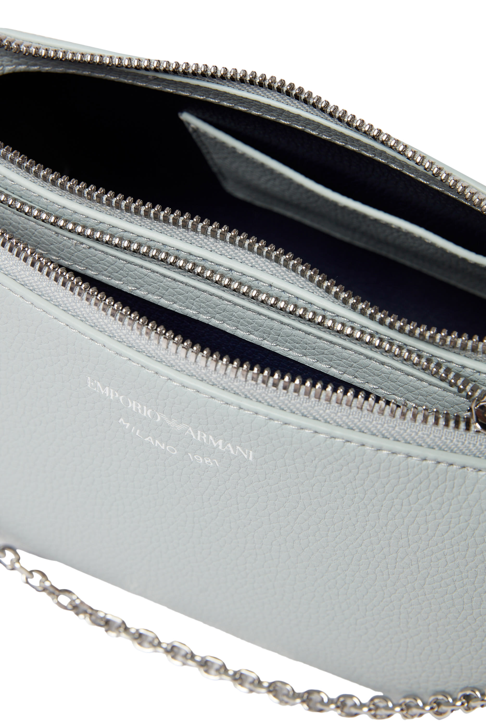 EA Text Logo Crossbody Bag