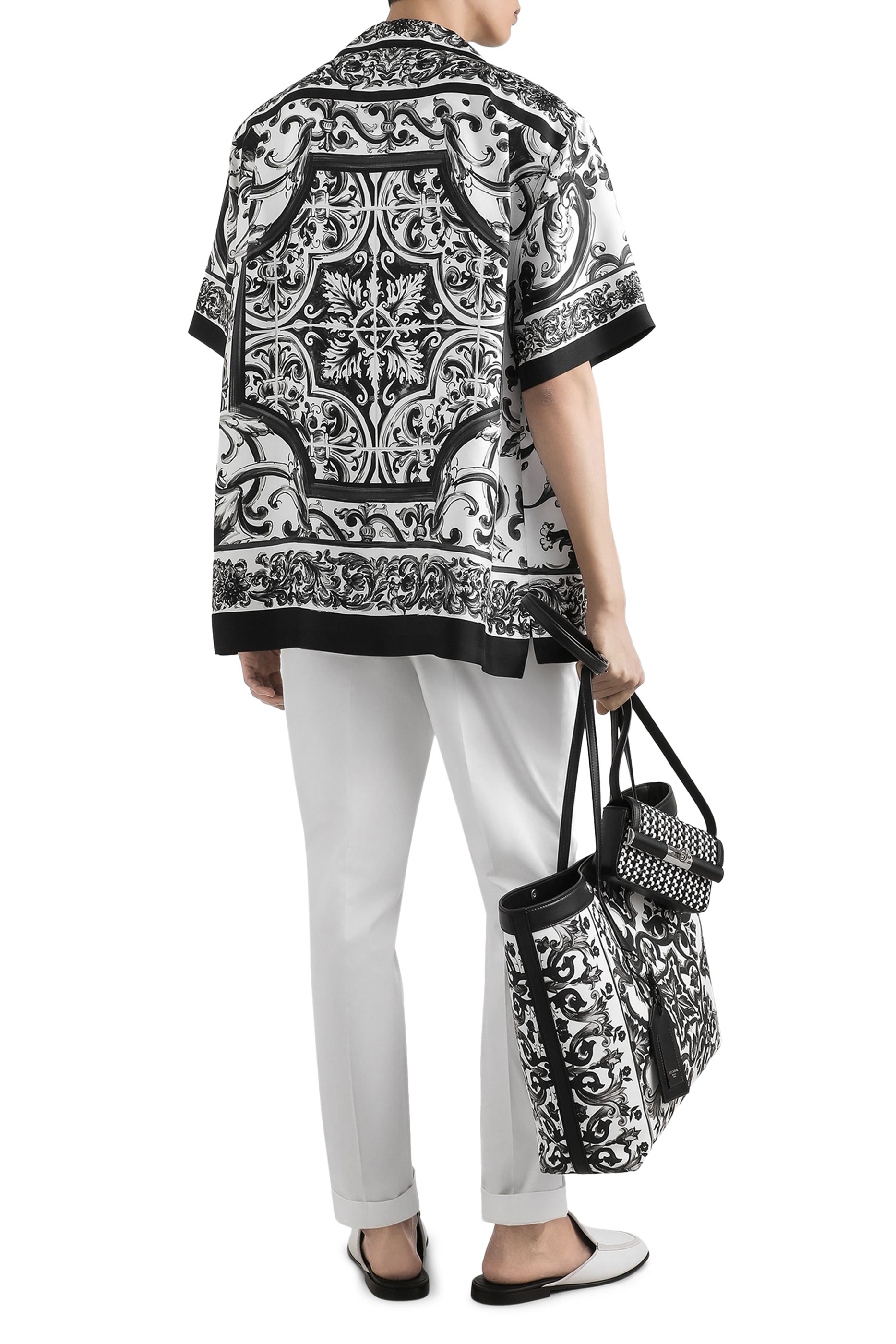 Cotton Gabardine Trousers