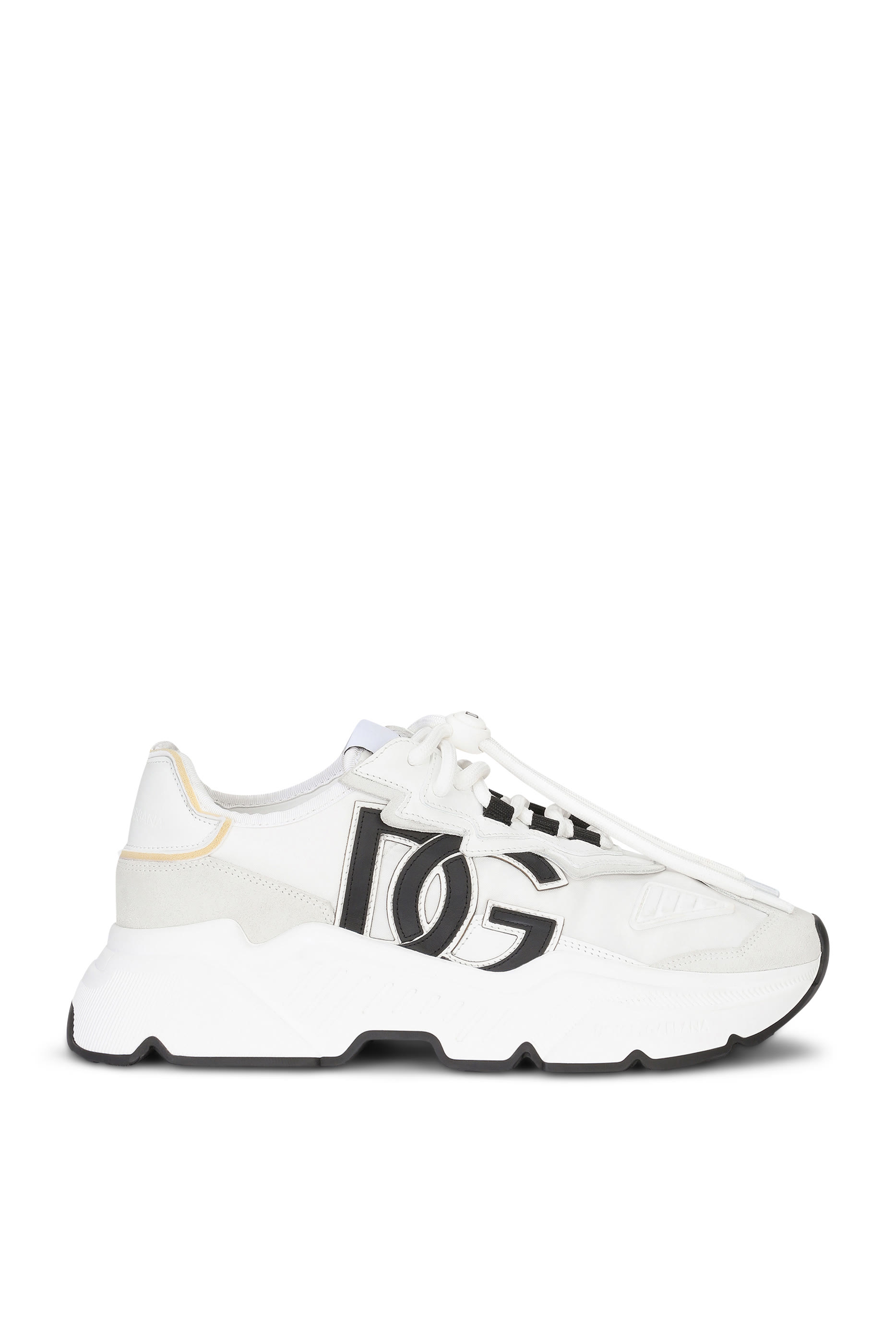 Mixed-Material Daymaster Sneakers