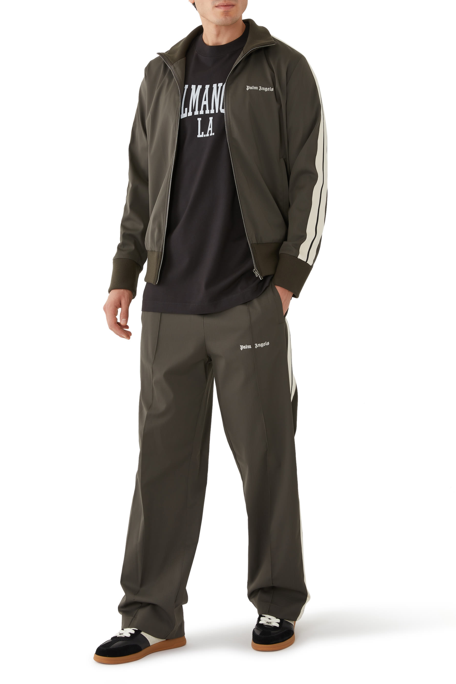 Classic Logo Wool Track Jacket