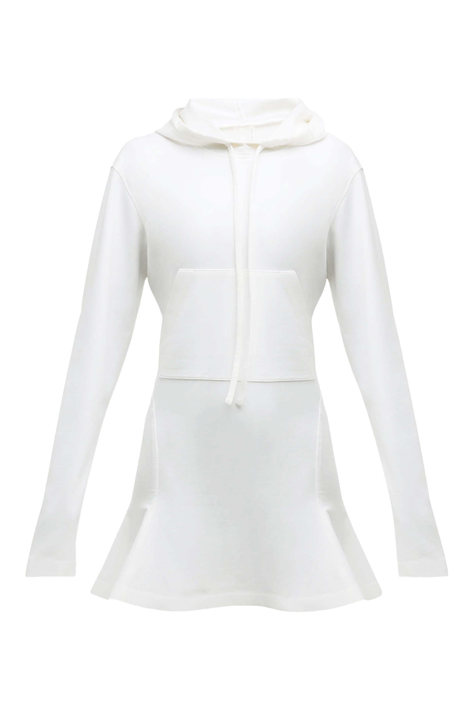 Hooded Fishtail Mini Dress