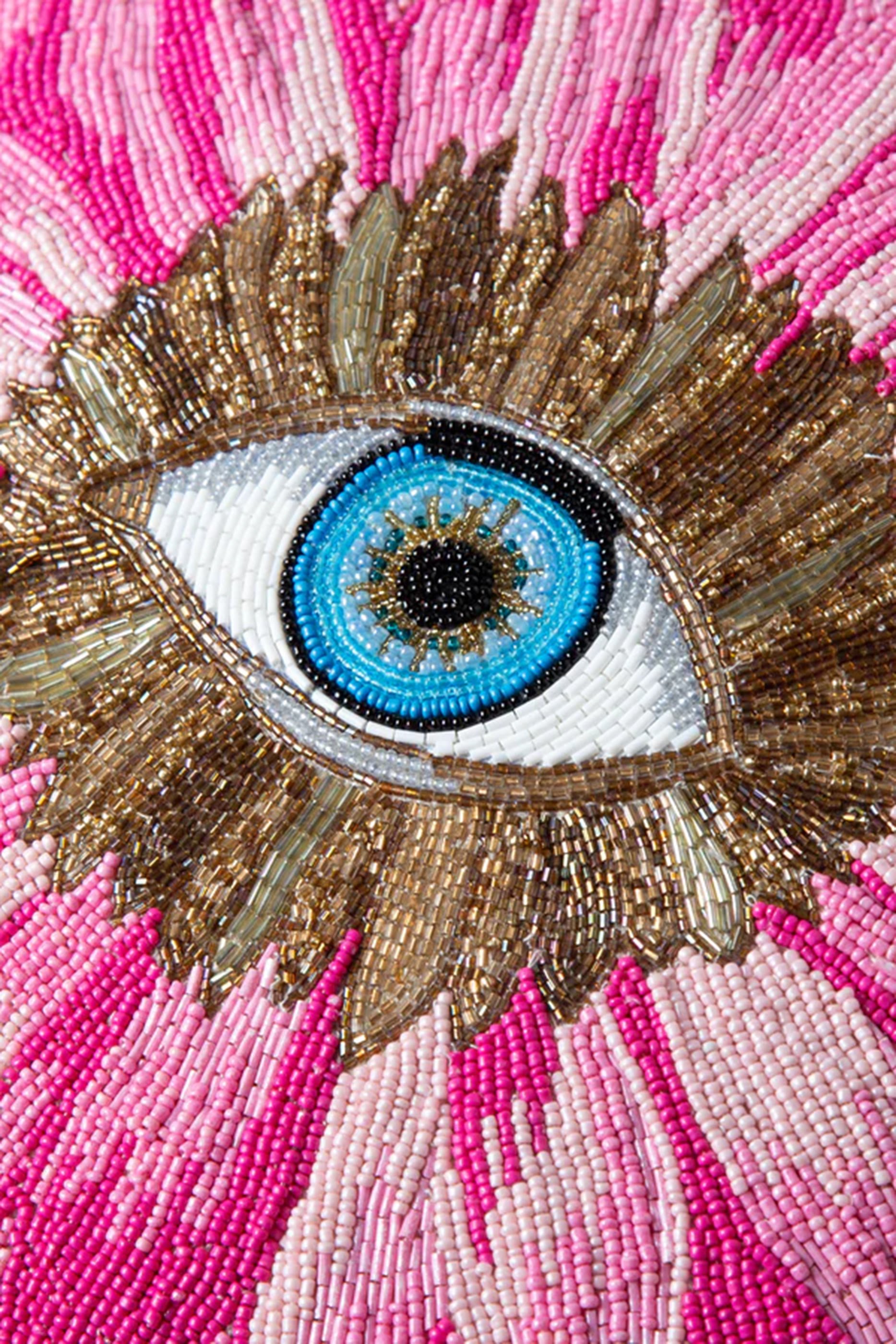 Petals Beaded Pillow