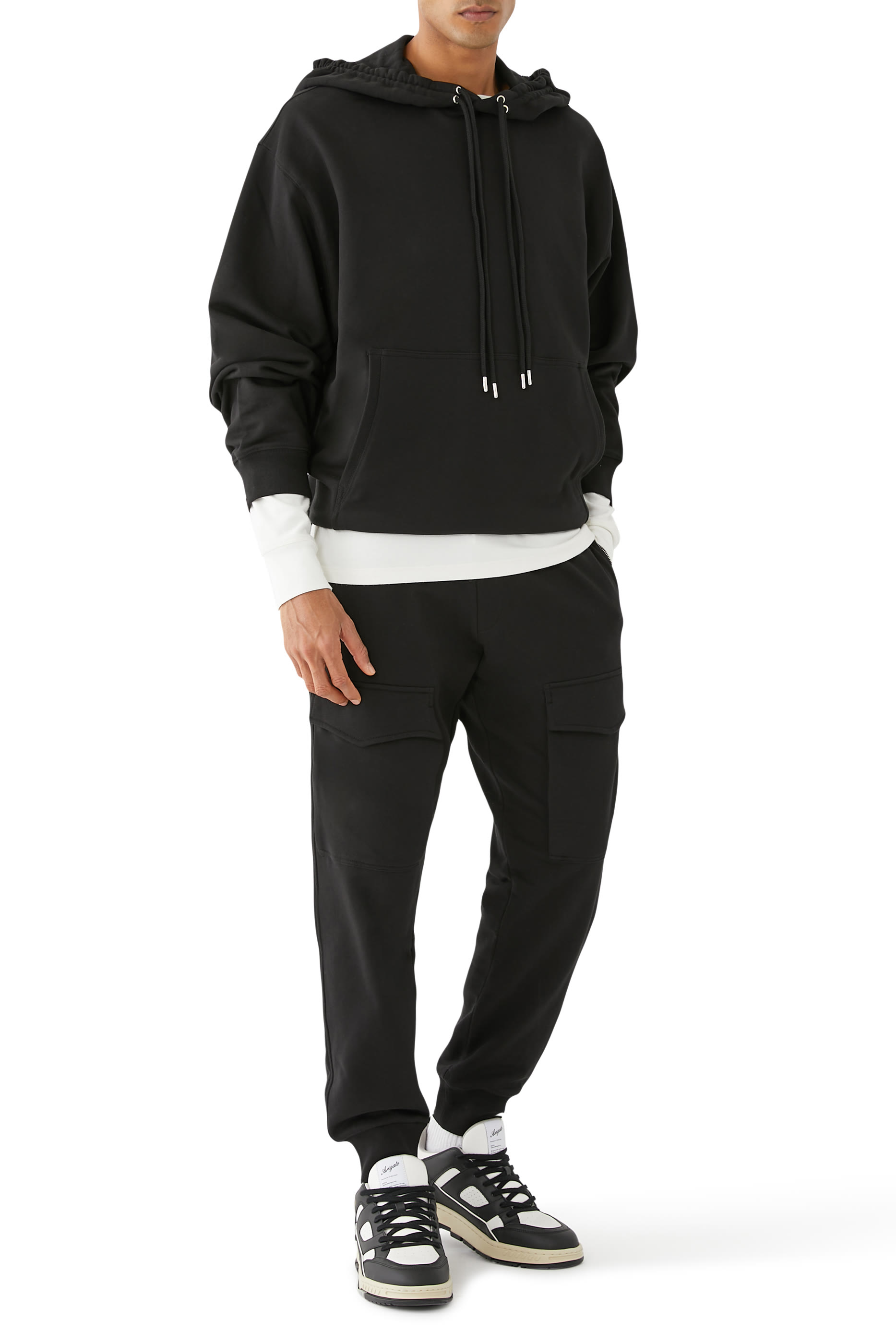 Cotton Cargo Sweatpants
