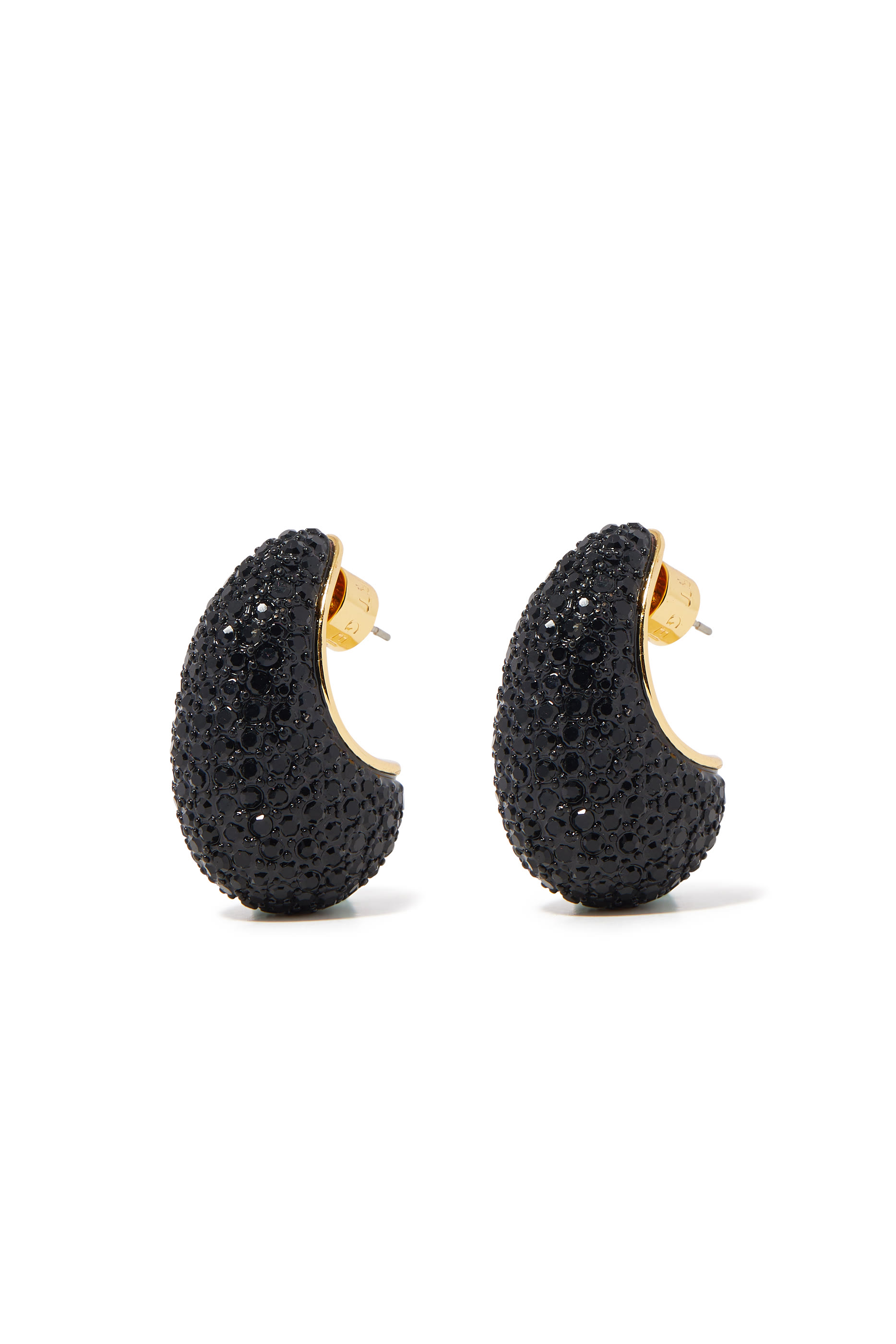 Pave Dome Earrings