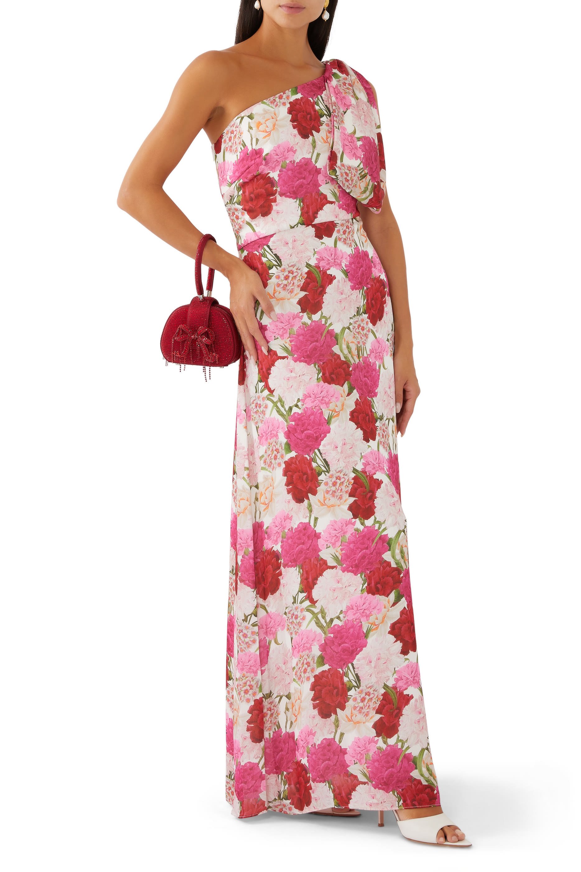 Chelsea Crinkle Georgette Gown