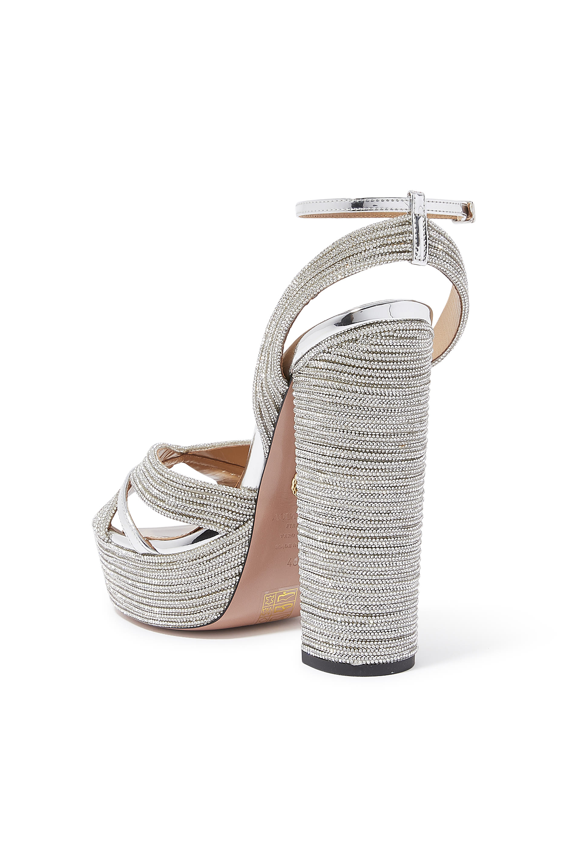 Sundance 140 Leather Platform Sandals