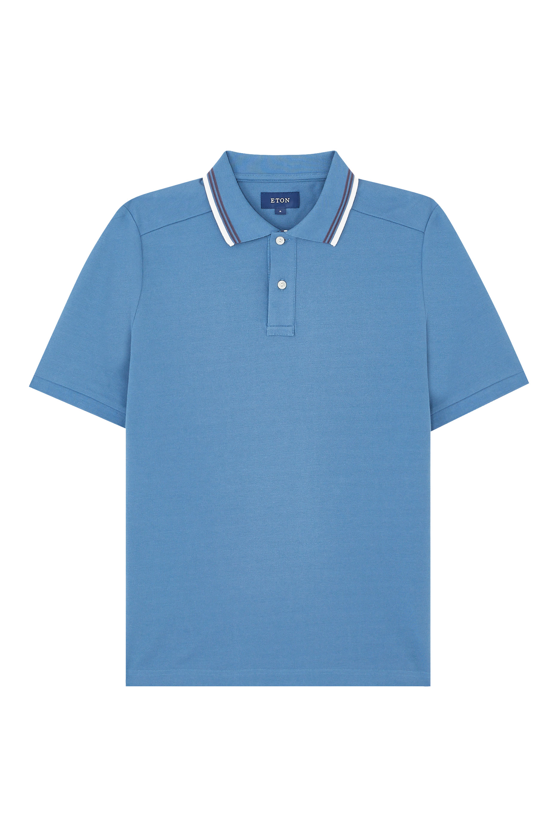 Striped Trim Polo Shirt