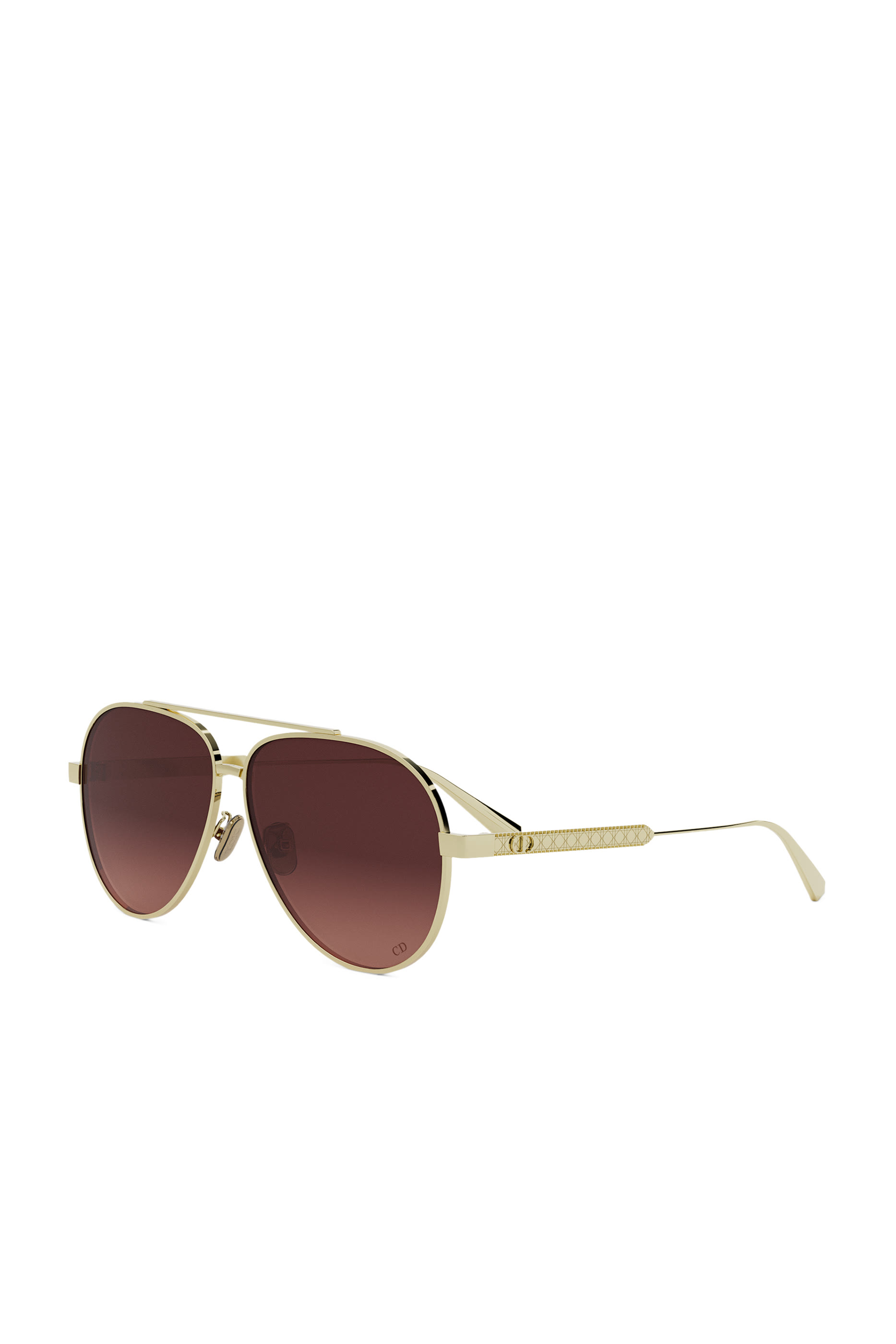 DiorCannage A1U Rose Pilot Sunglasses