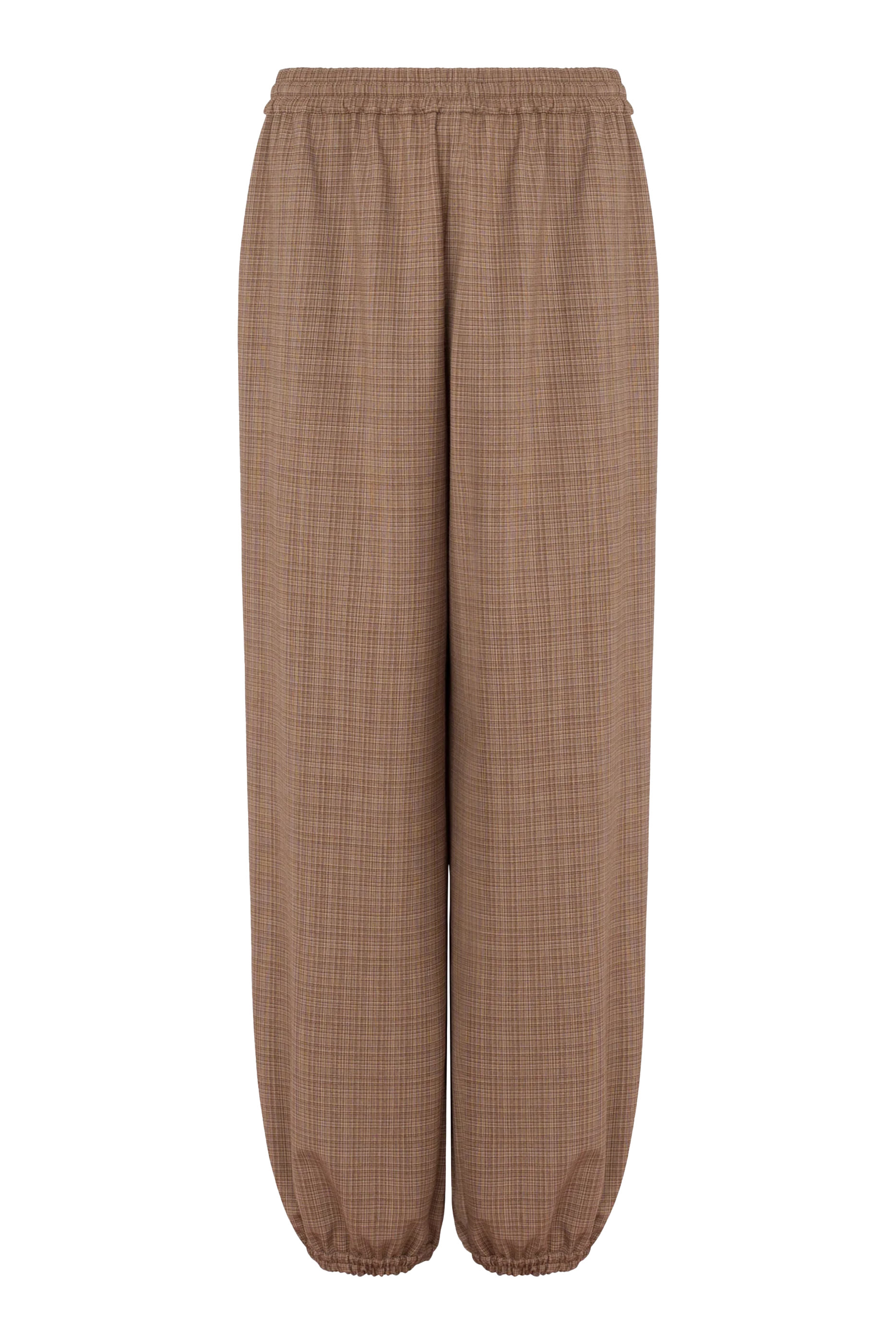 Stretch Wool-Blend Cloth Pants