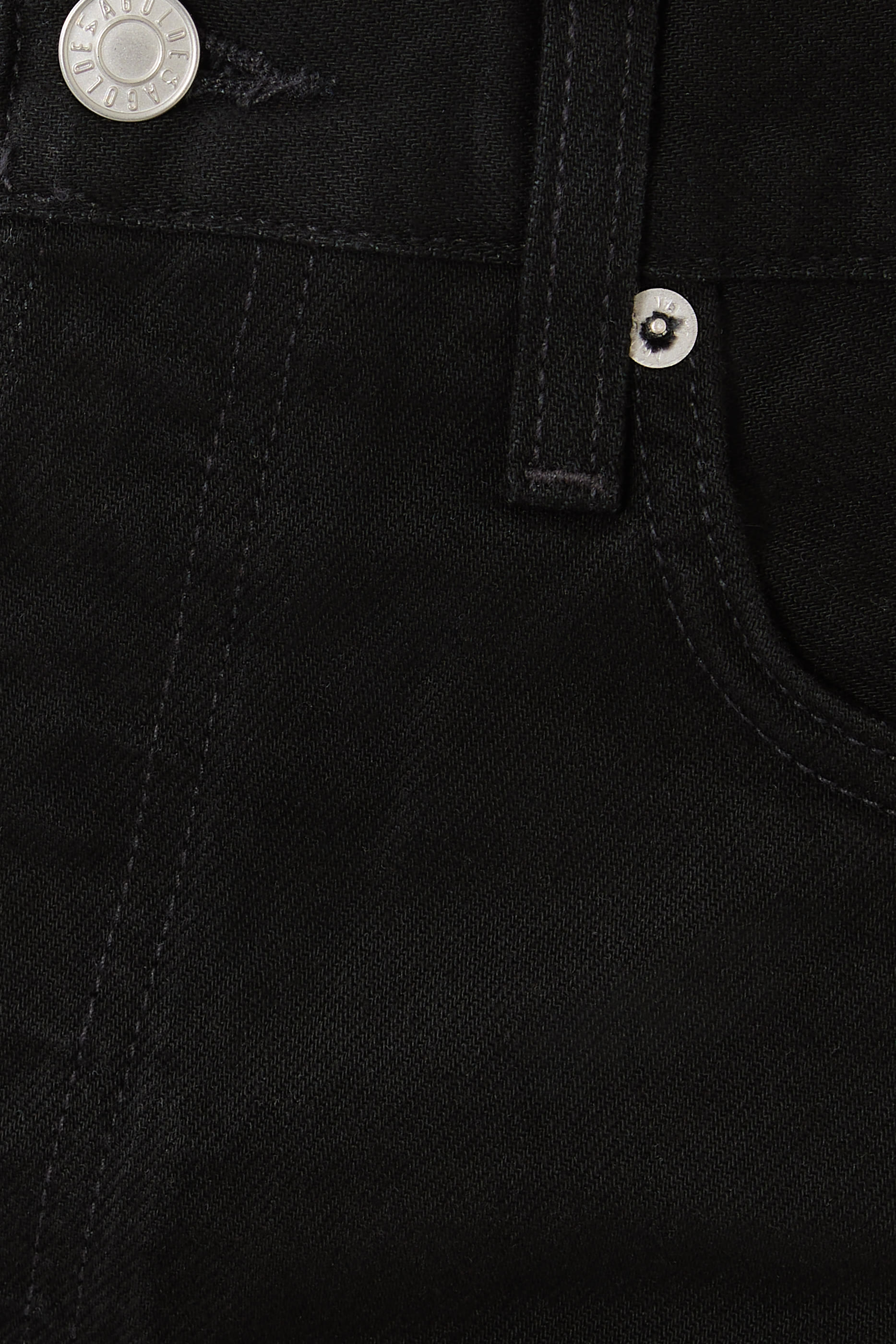 Luna High Rise Pieced Taper Jeans