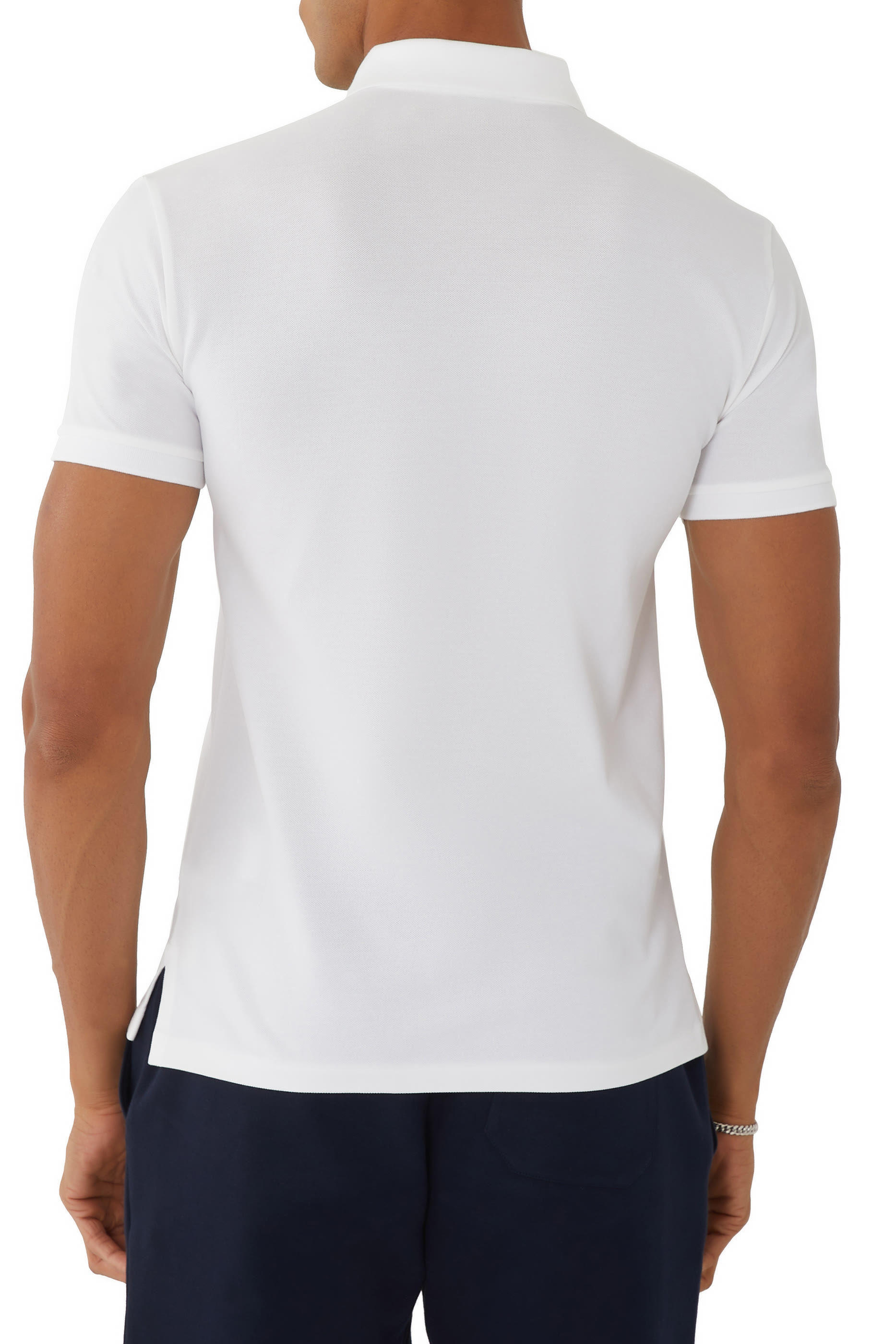 Logo Embroidered Polo Shirt