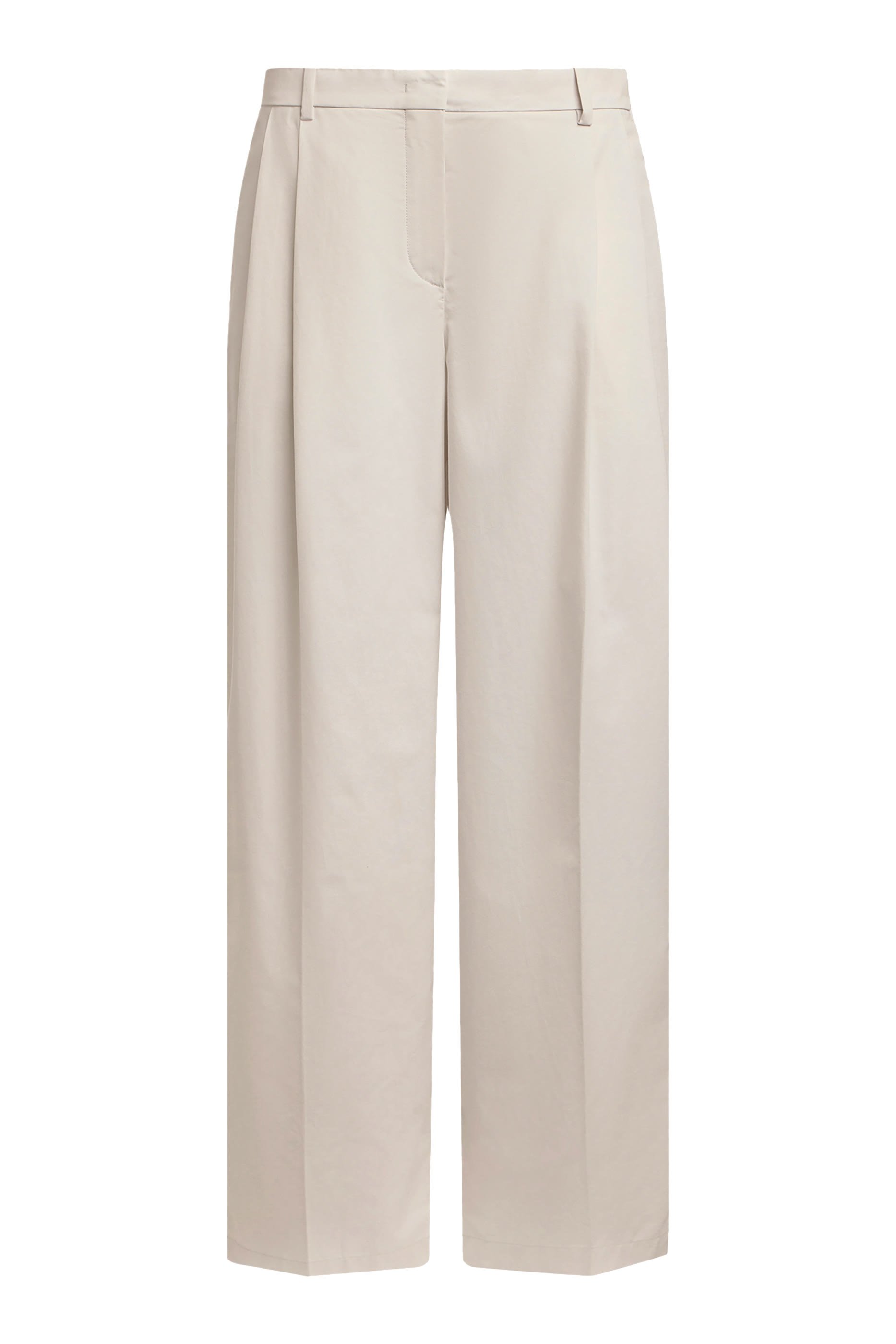 Cotton-Lyocell Trousers