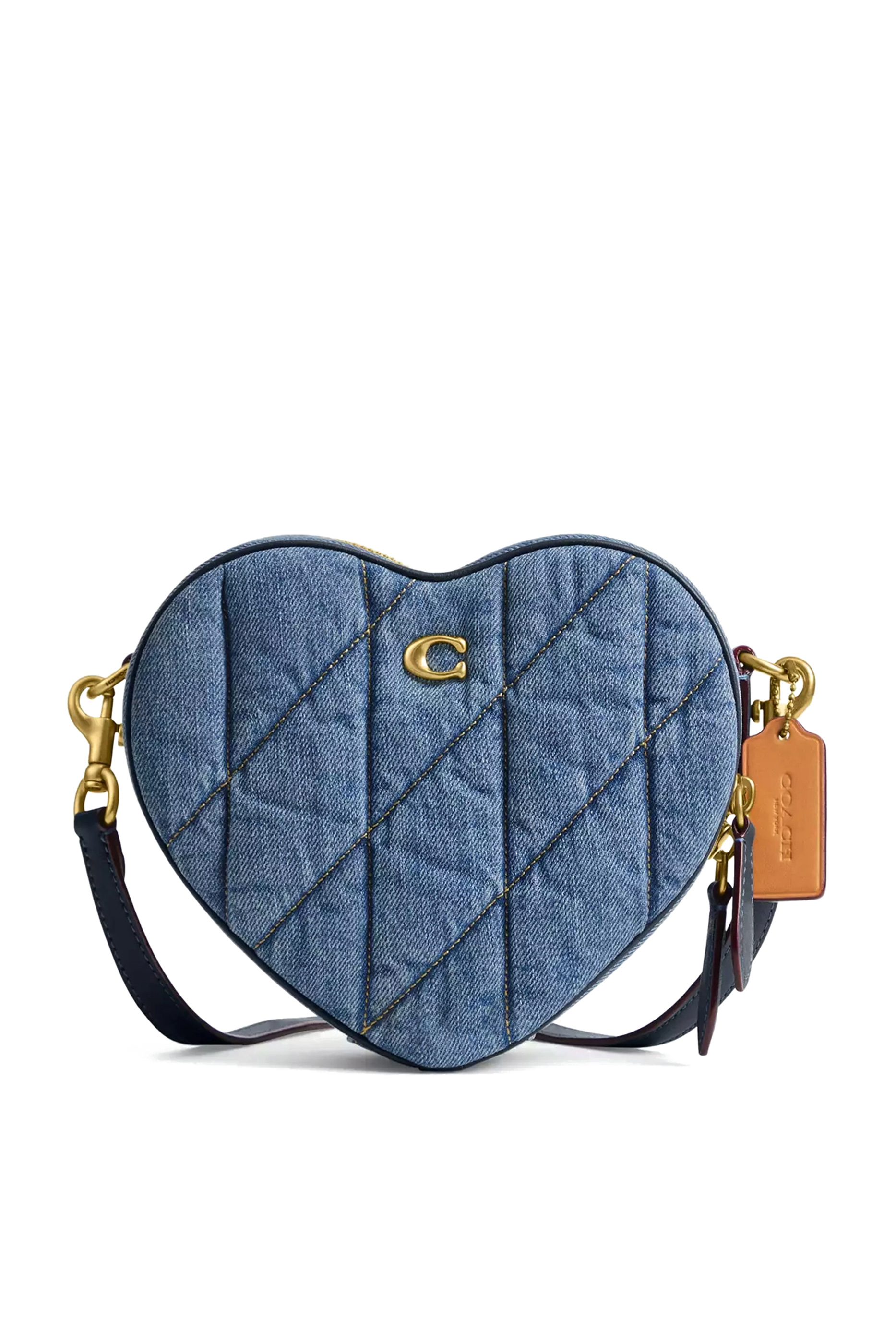 Heart Crossbody Quilted Bag