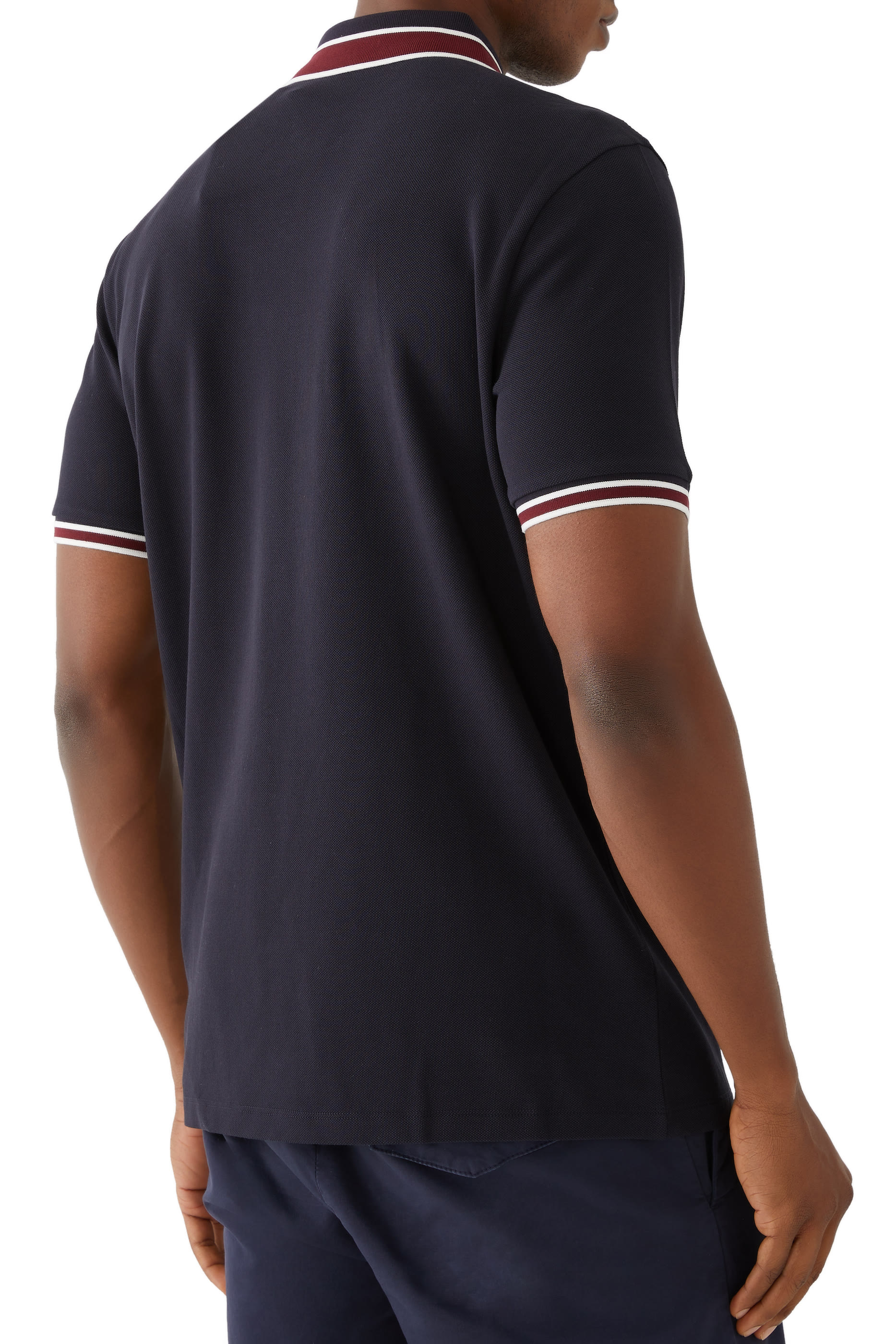 Logo Patch Polo Shirt