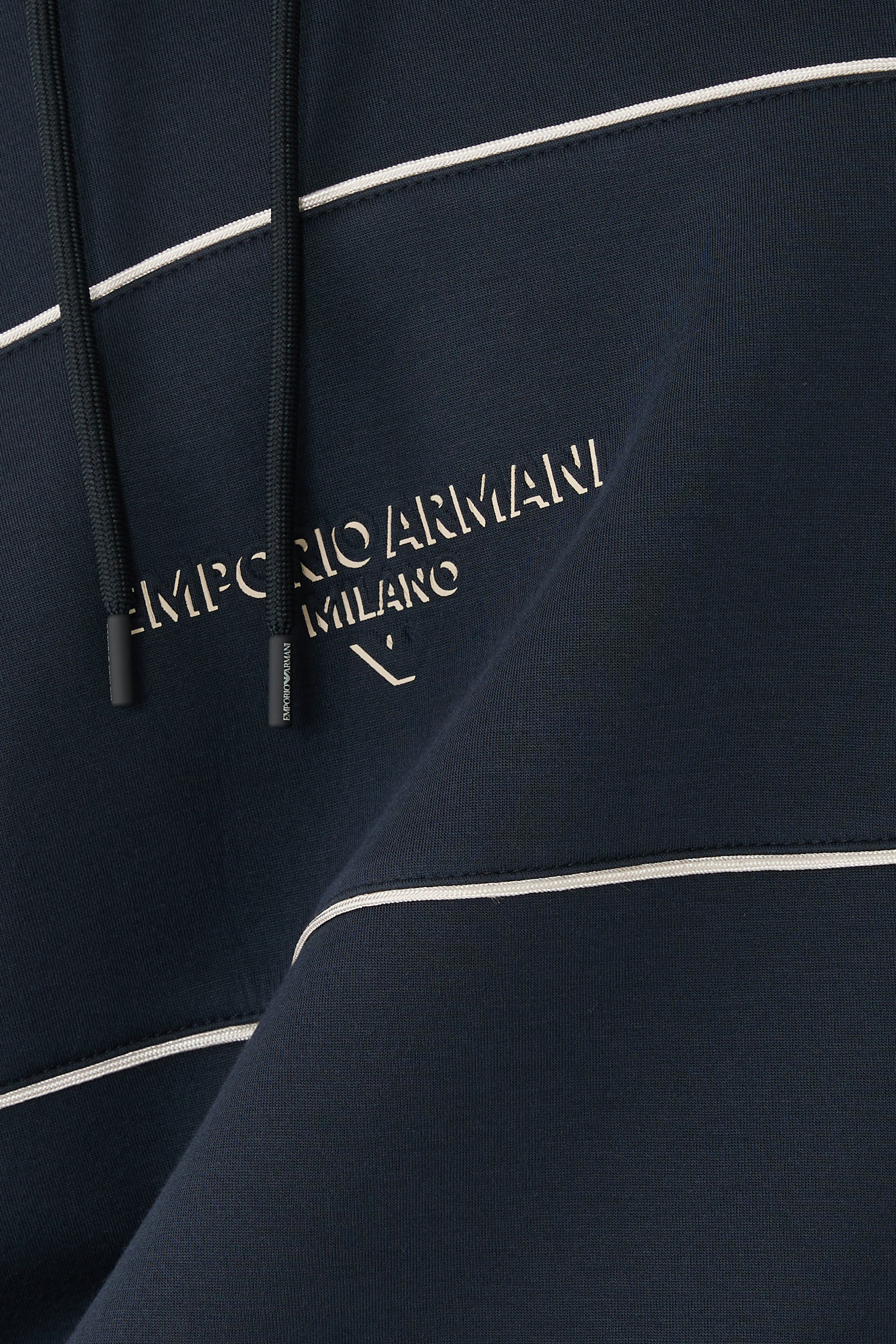 Double-Jersey Hooded Sweatshirt