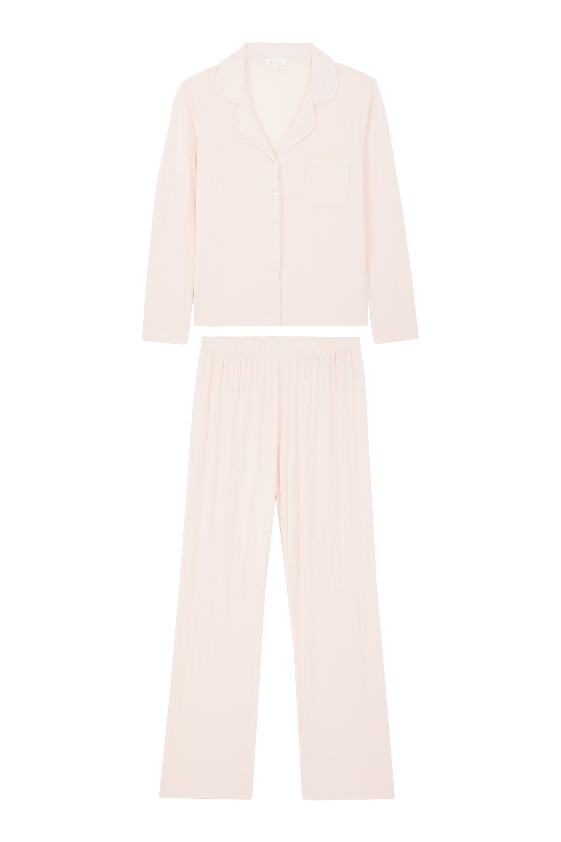 Jersey Classic Flat Rib Pajama Set