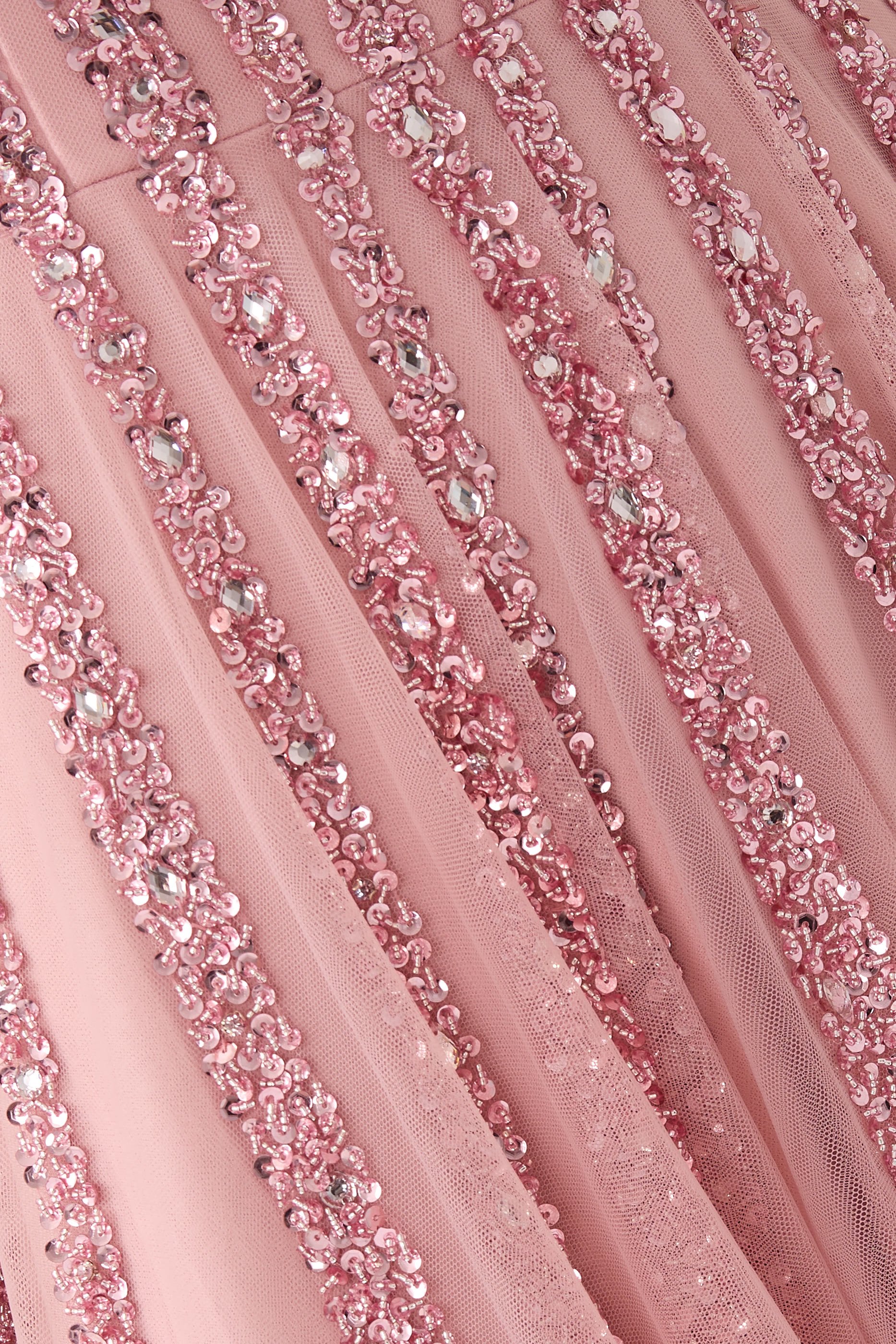 Sleeveless Embellished Gown