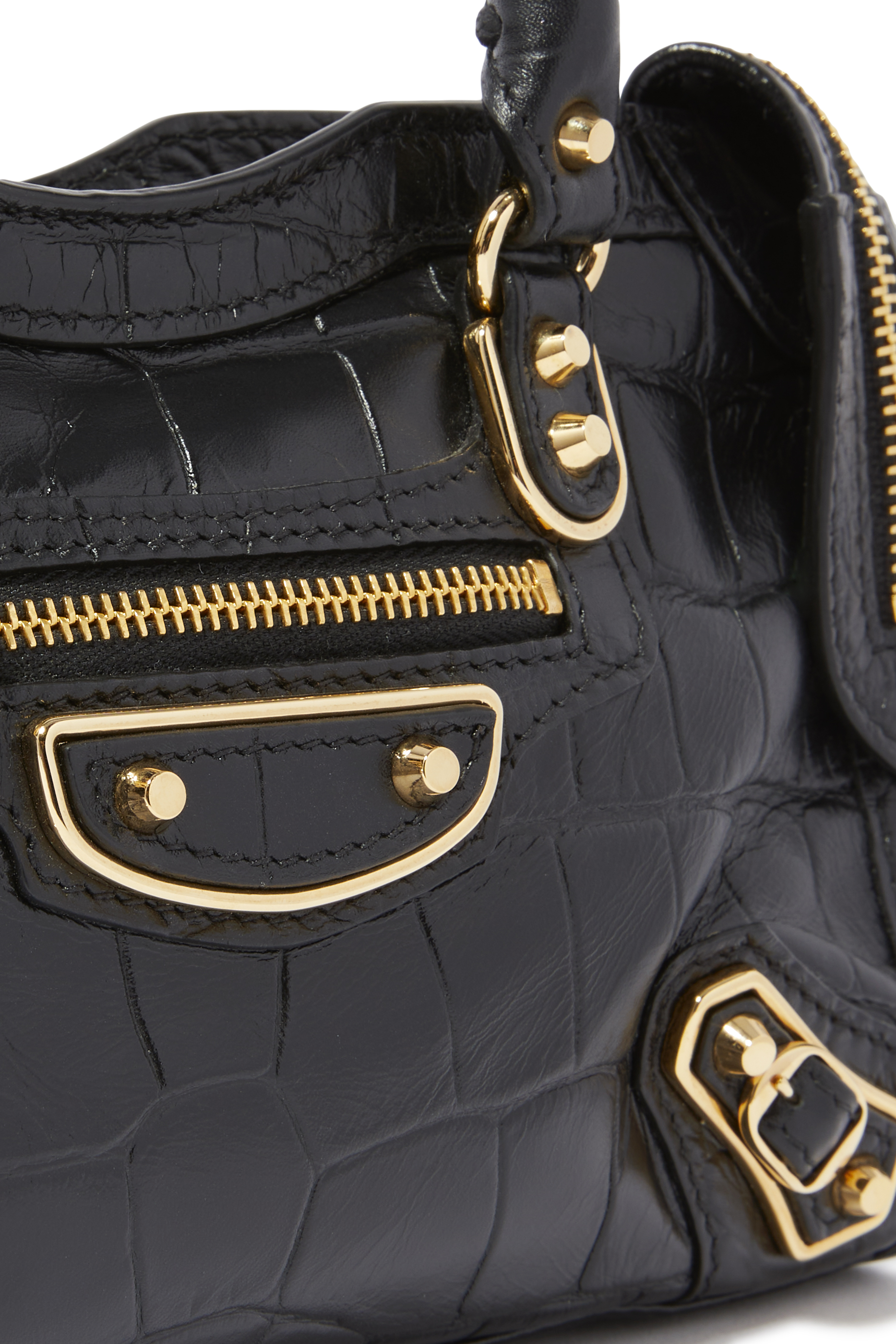 Metallic Edge Nano City Bag