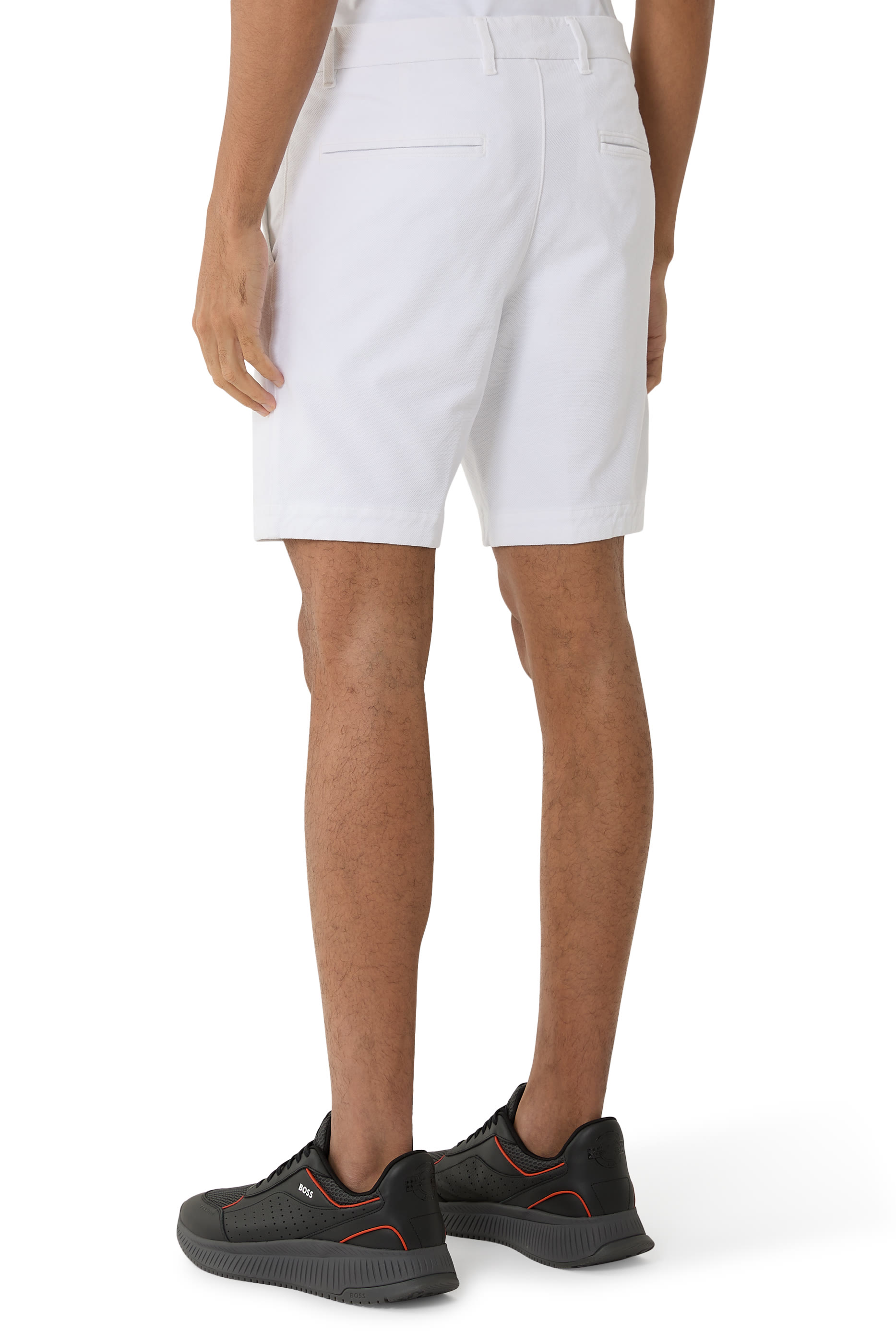 H-Slice Slim-Fit Shorts