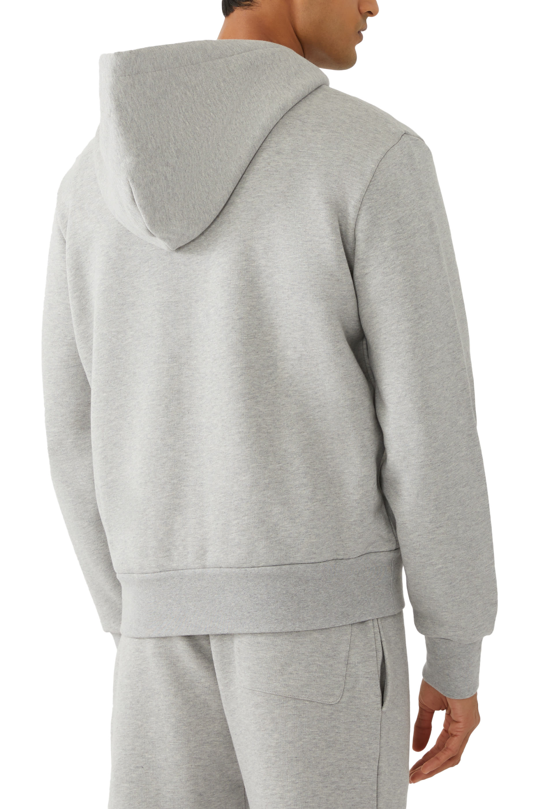 Logo Zip-Up Cardigan