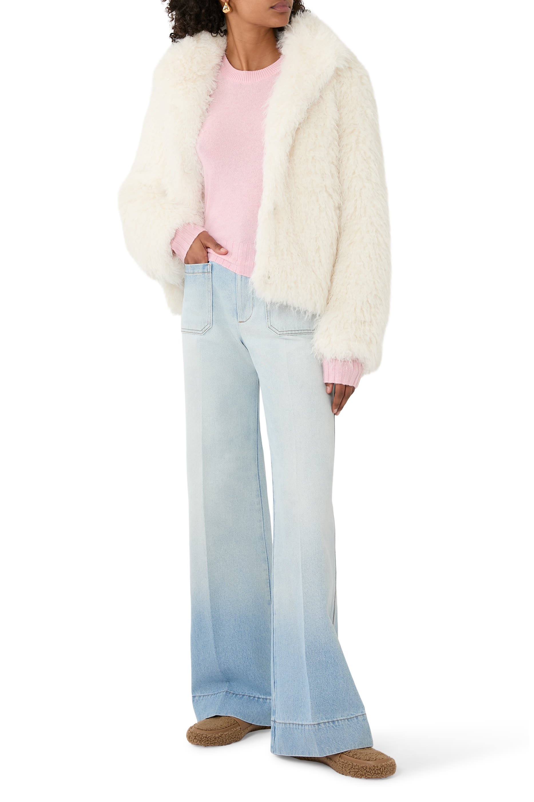 Boucl&eacute; Loafers 