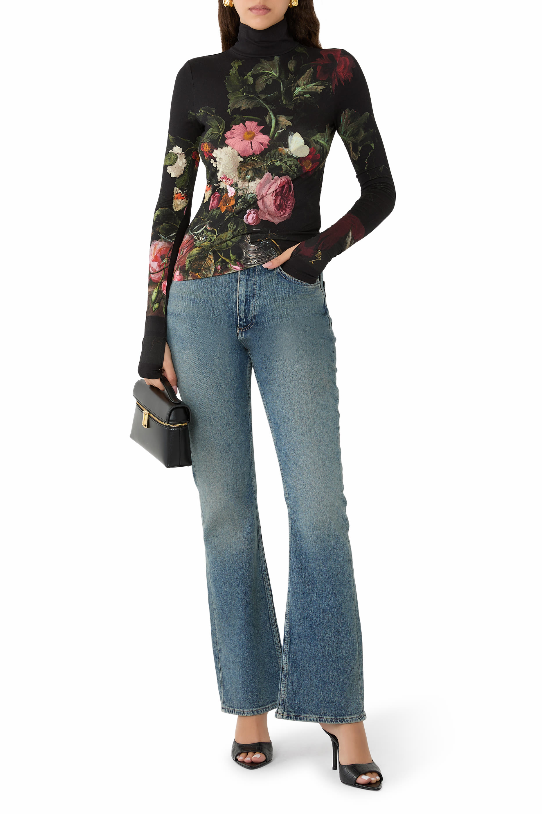  Delaina Turtleneck Top