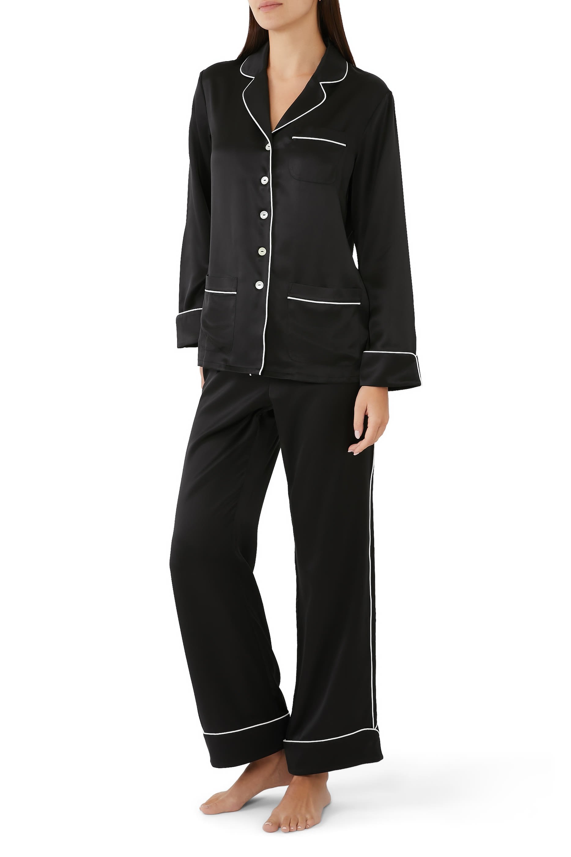 Coco Silk Long Pajama Set