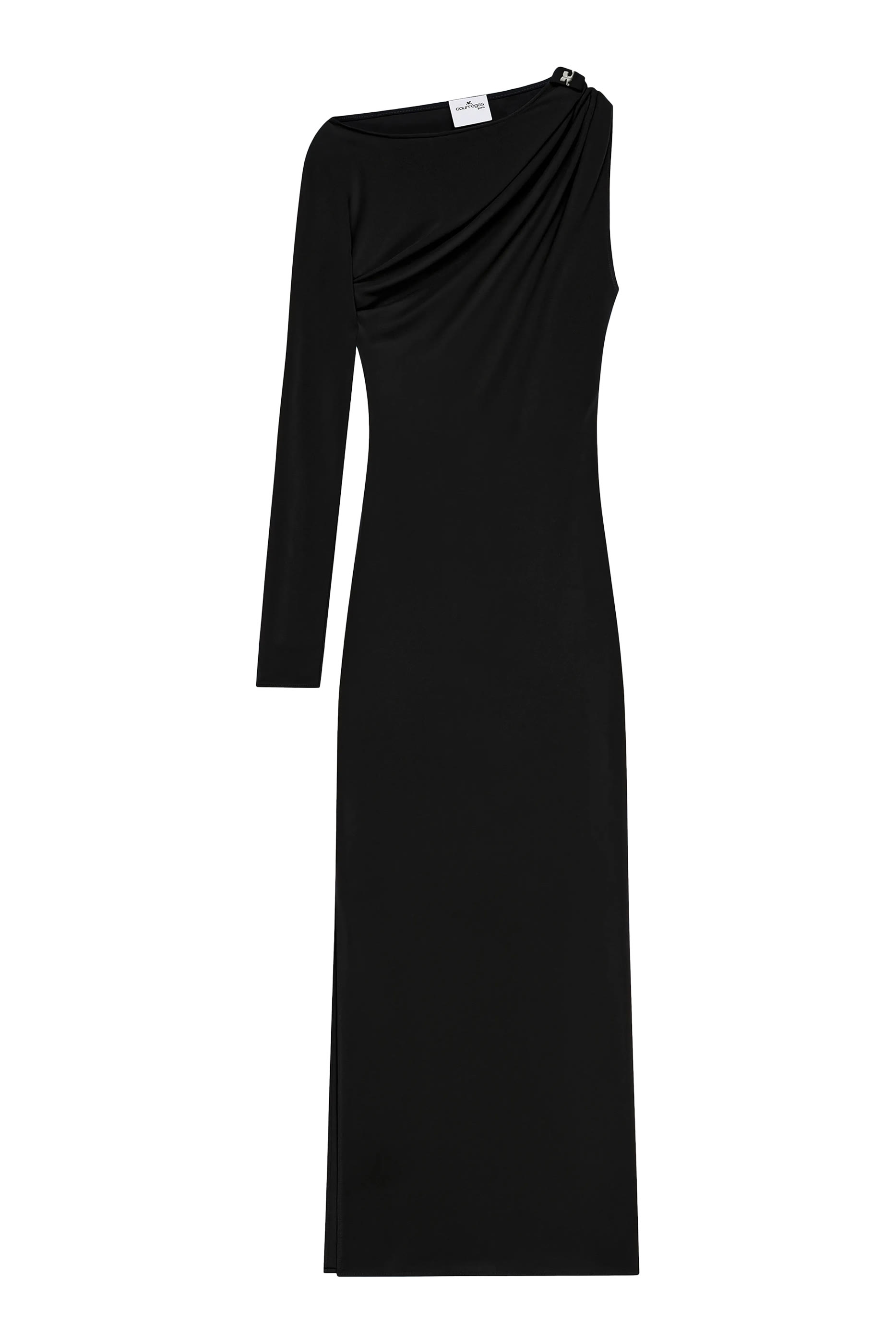  One Shoulder Asymmetric Long Dress