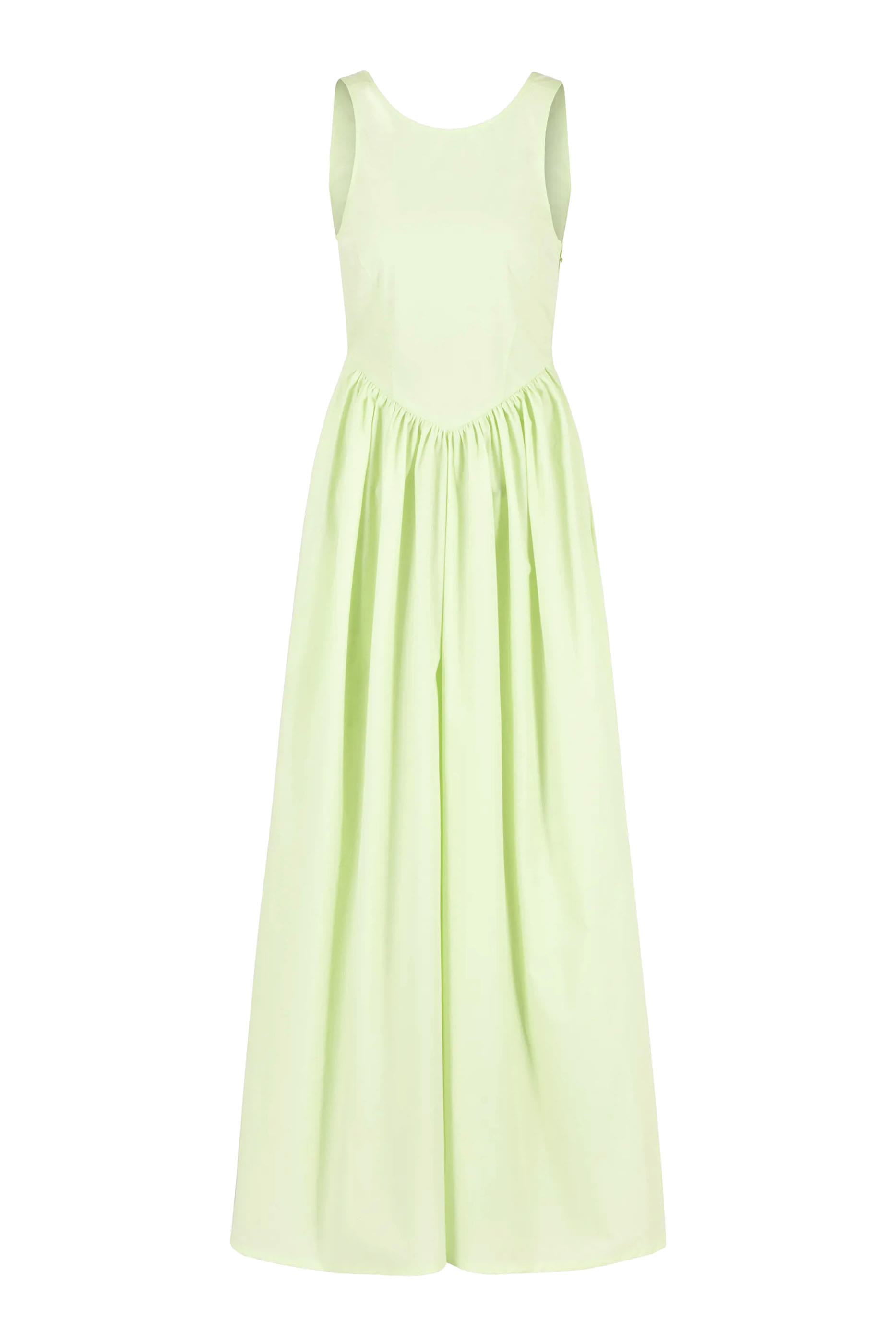 Pleated Maxi Dress