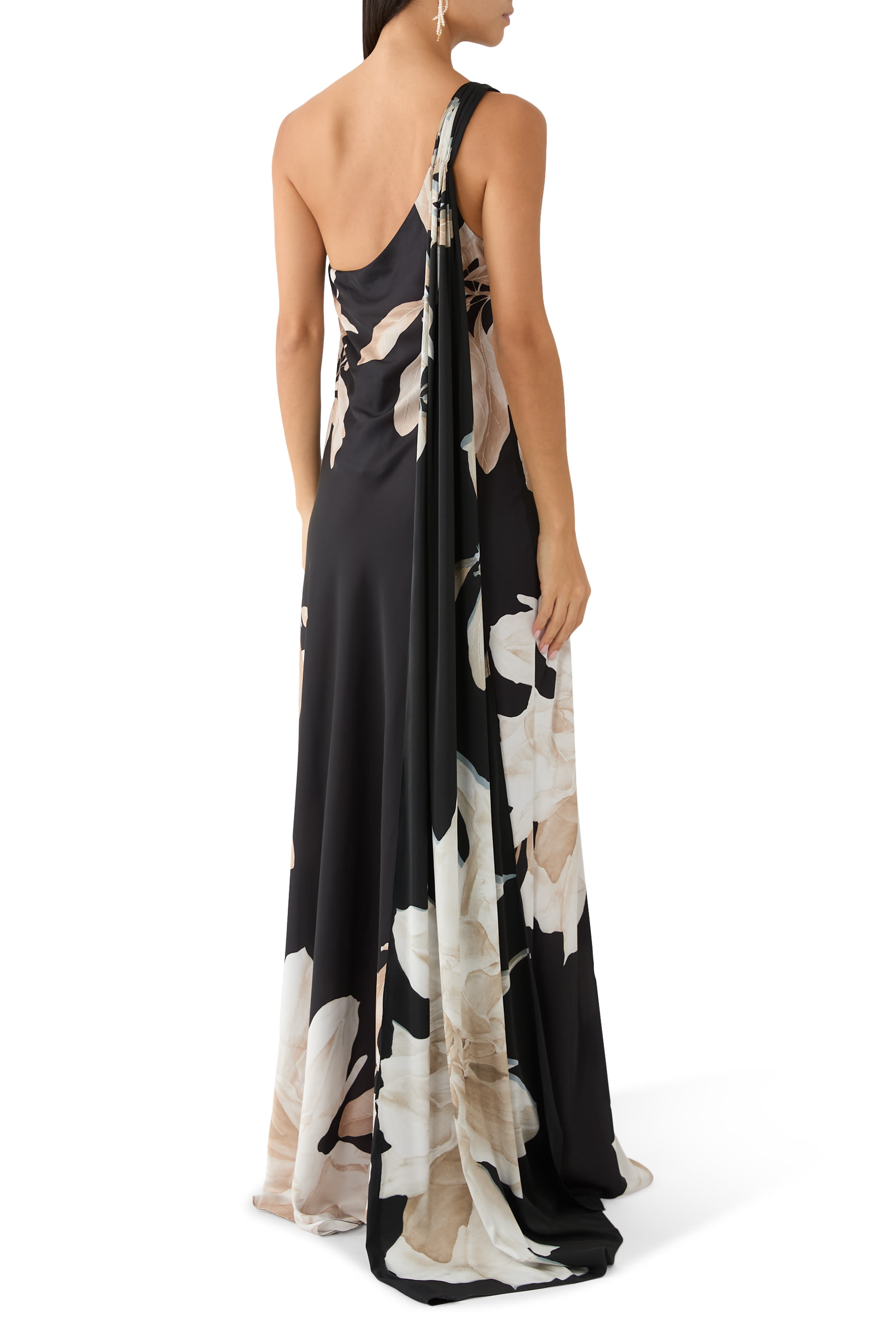  Niru One Shoulder Maxi Dress 