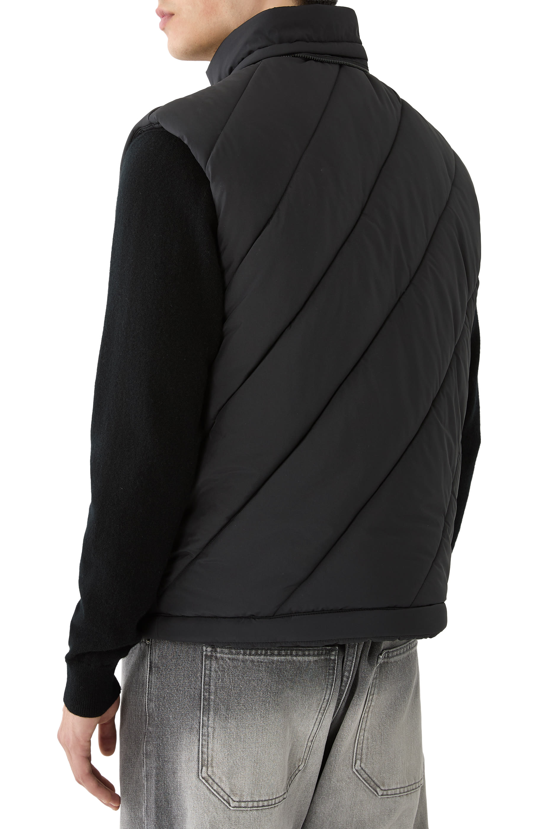 Arrow Diagonal Puffer Vest