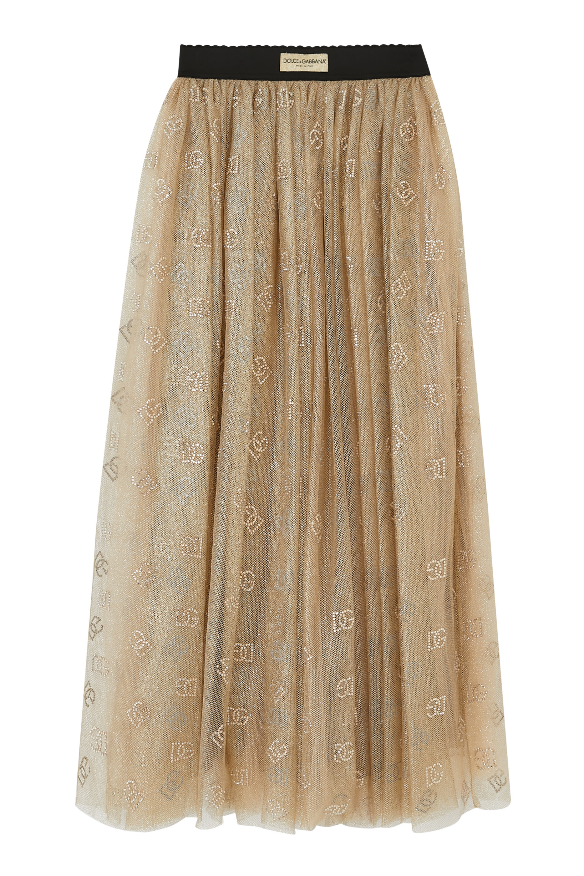 Kids Tulle Skirt with DG Logo