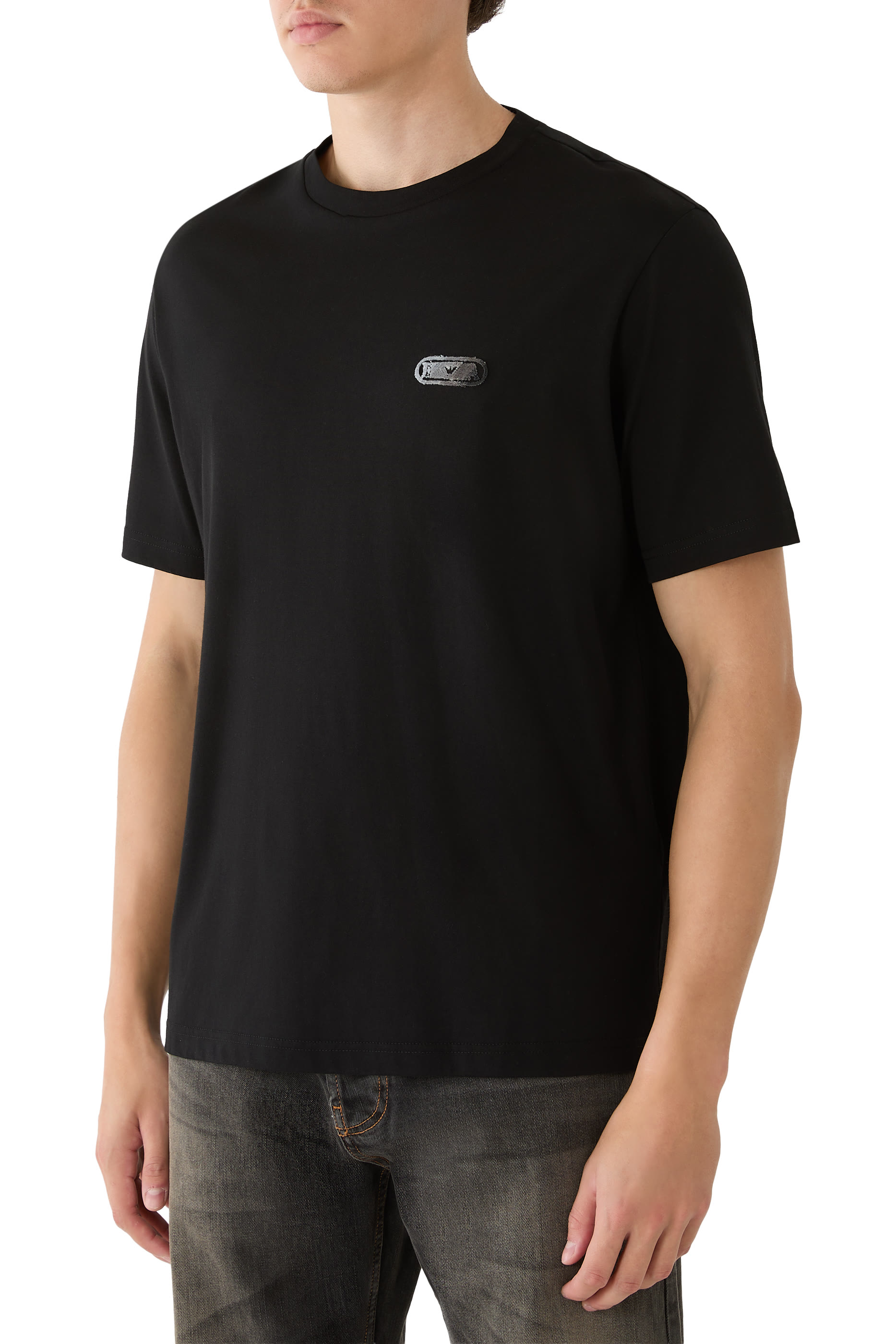 Raised Soft-Touch Logo T-Shirt